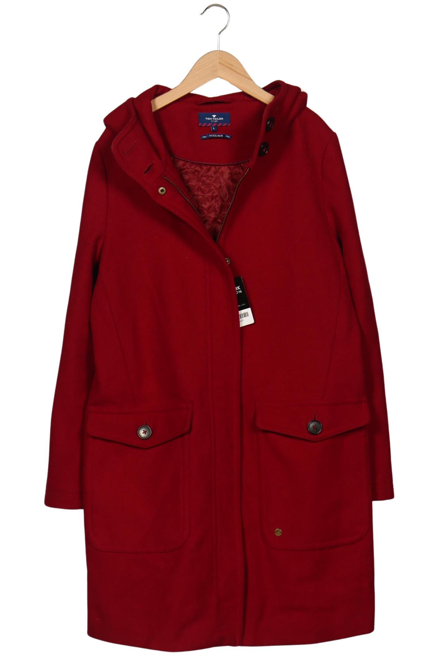 

Tom Tailor Damen Mantel, bordeaux, Gr. 42