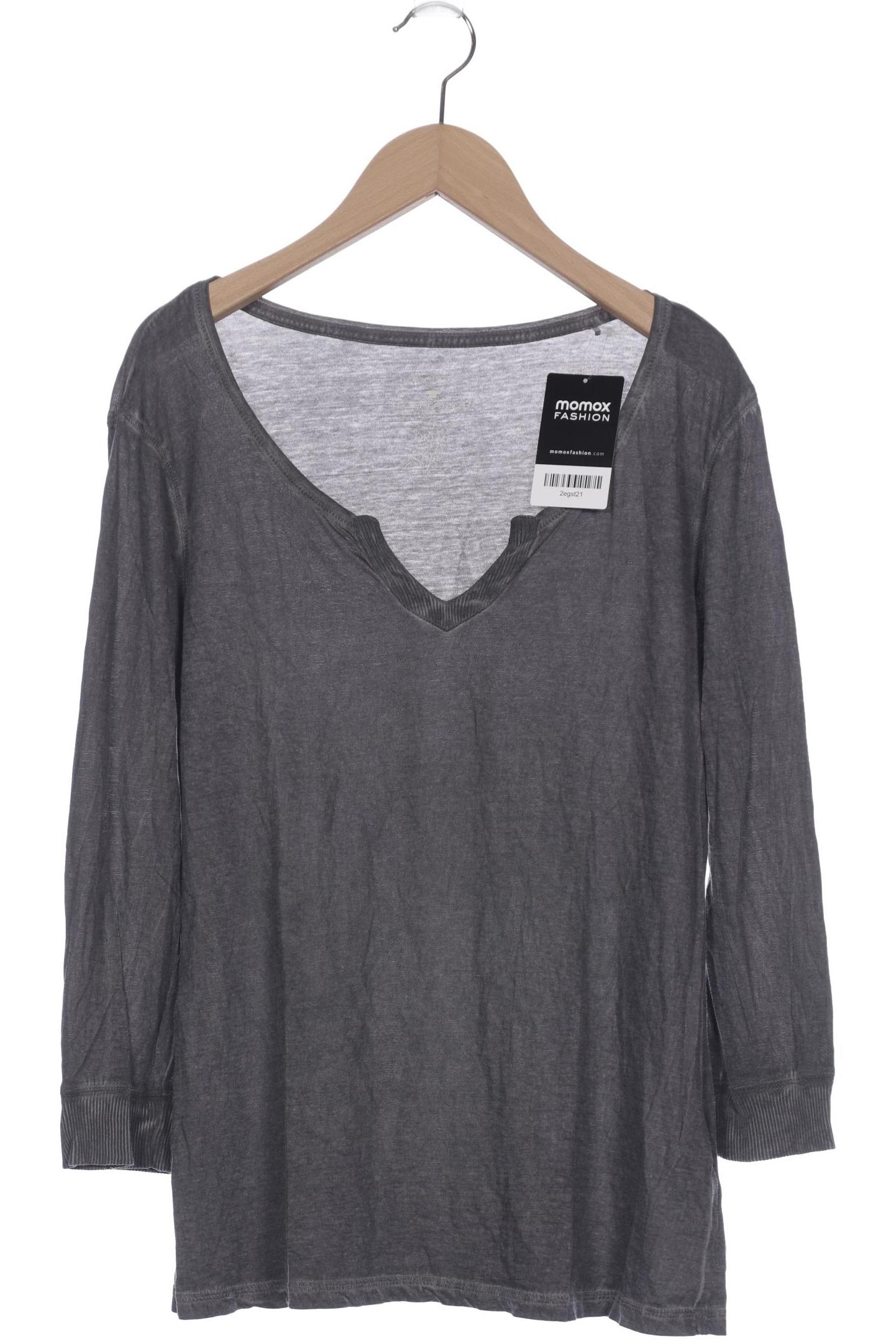 

Tom Tailor Damen Langarmshirt, grau, Gr. 36