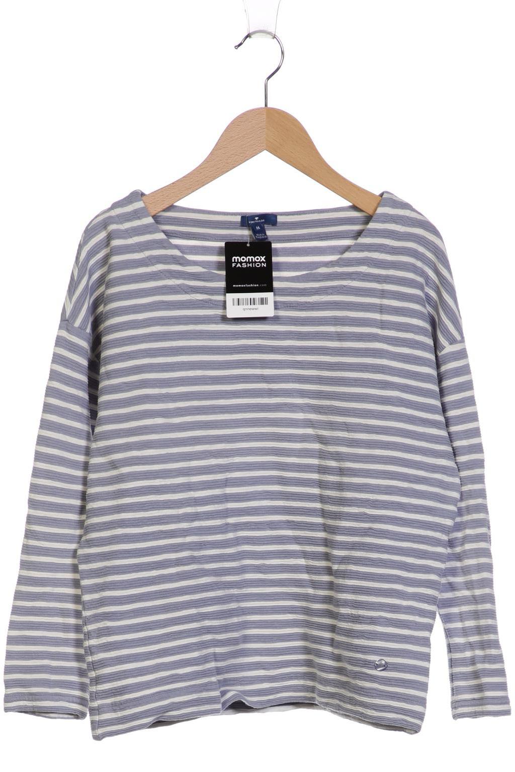 

Tom Tailor Damen Langarmshirt, blau, Gr. 38