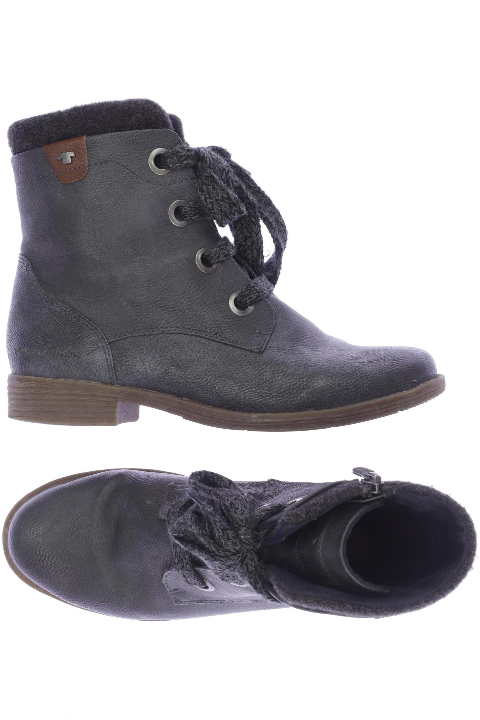 

Tom Tailor Damen Stiefelette, grau, Gr. 37