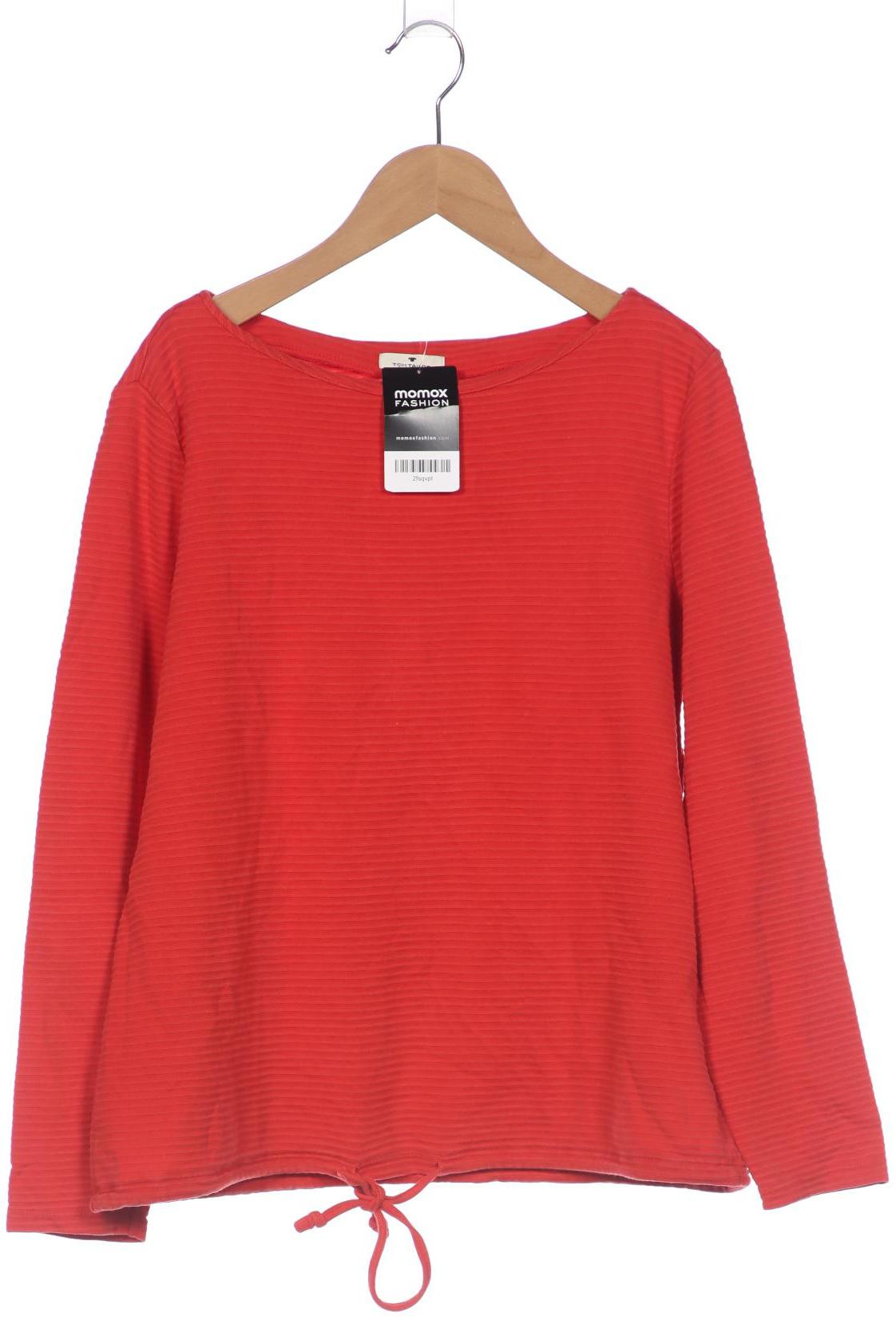 

Tom Tailor Damen Langarmshirt, rot, Gr. 38