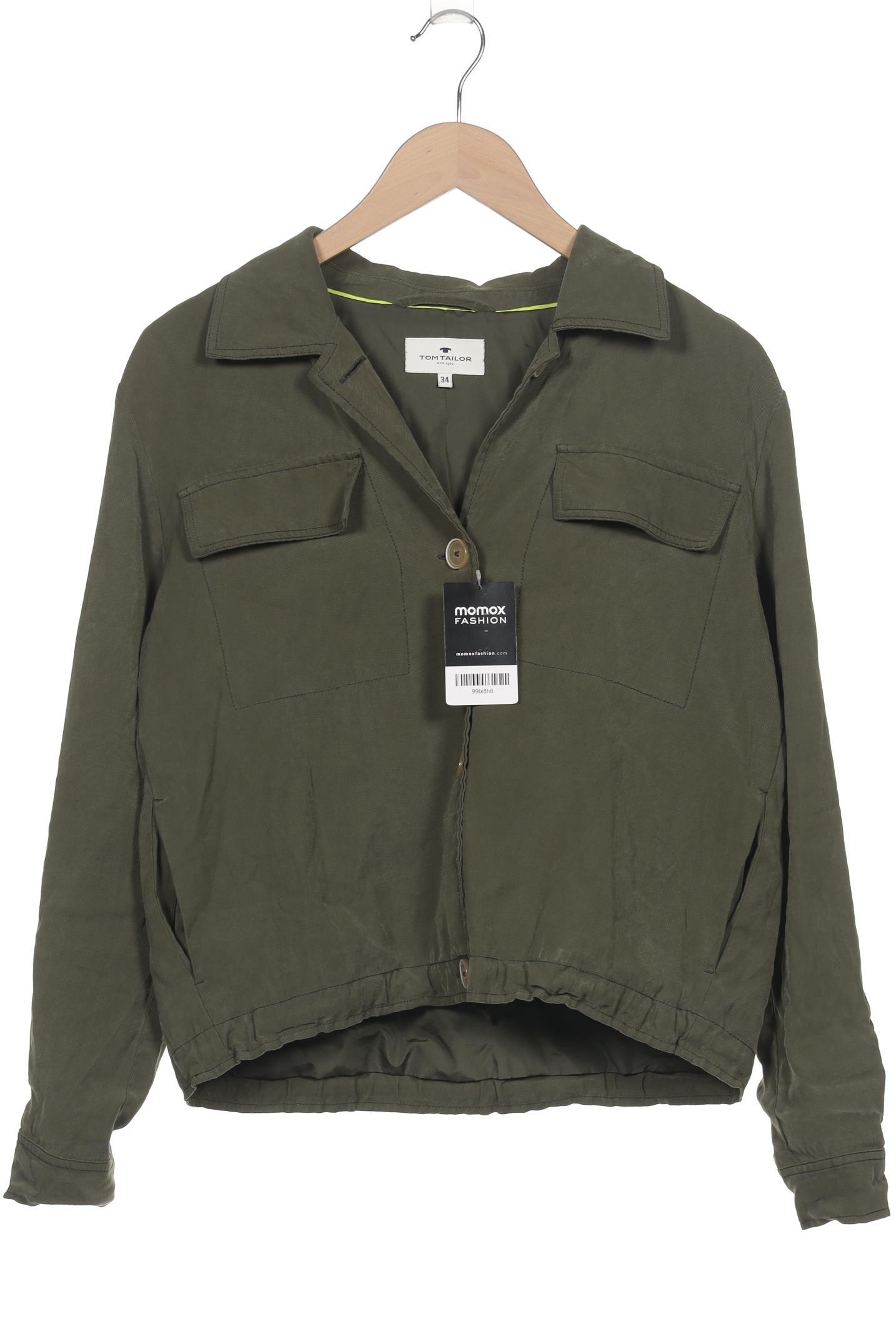 

Tom Tailor Damen Jacke, grün, Gr. 34