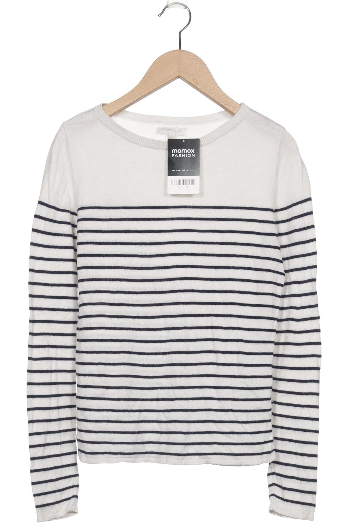 

Tom Tailor Damen Pullover, weiß, Gr. 34