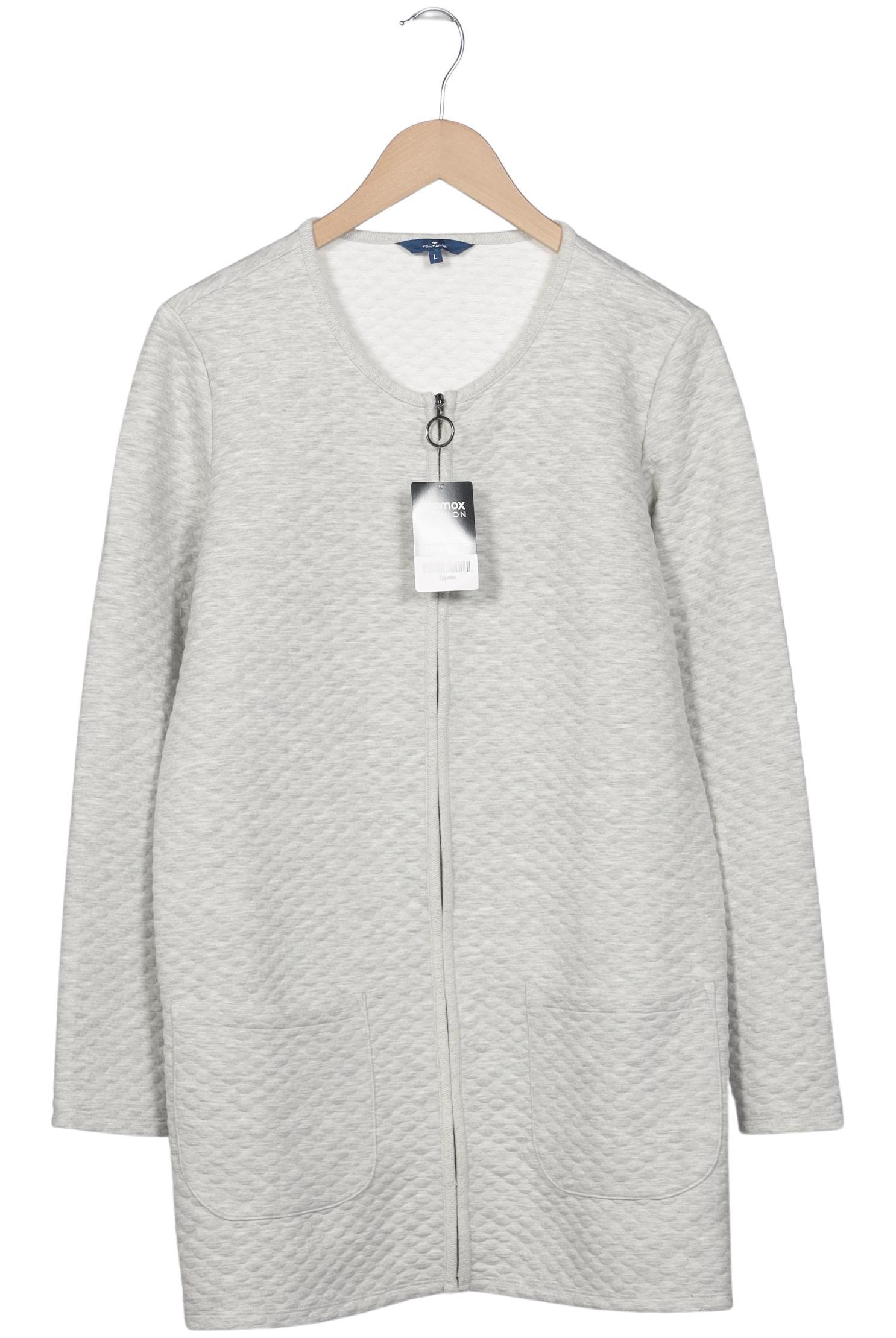 

Tom Tailor Damen Strickjacke, grau, Gr. 42