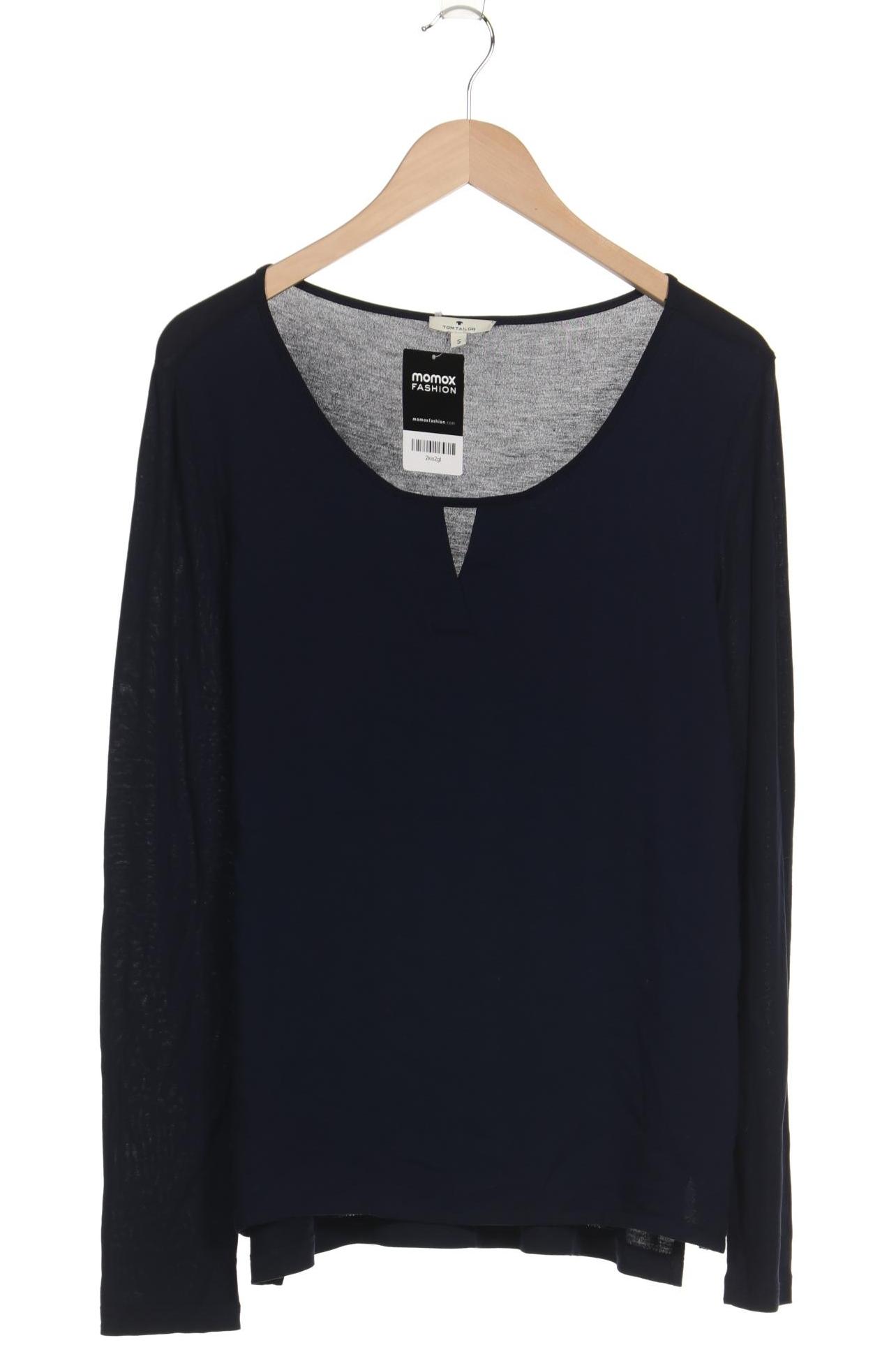 

Tom Tailor Damen Langarmshirt, marineblau, Gr. 36