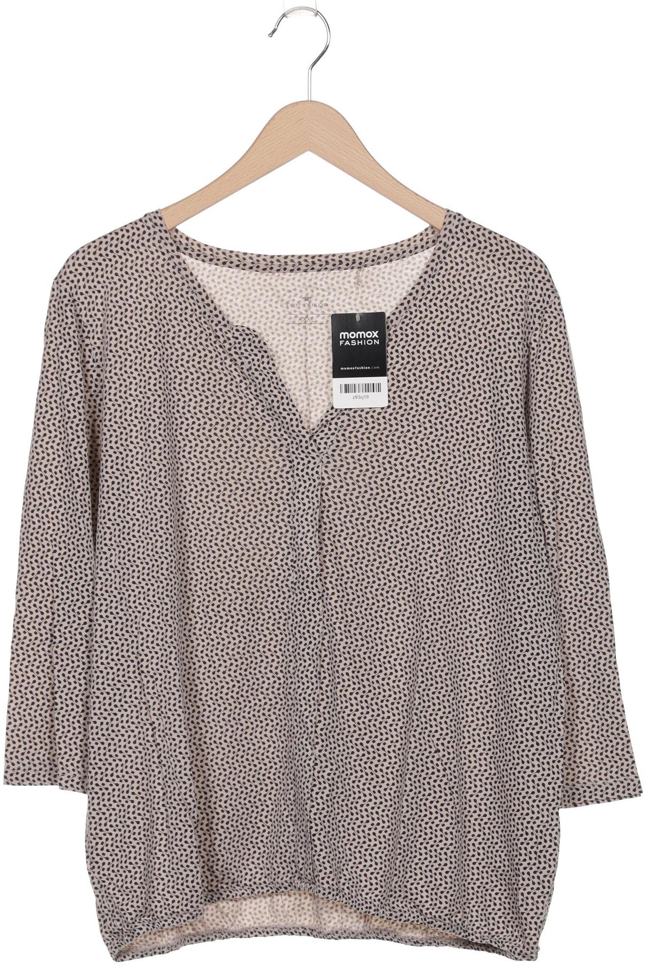 

Tom Tailor Damen Langarmshirt, beige, Gr. 48