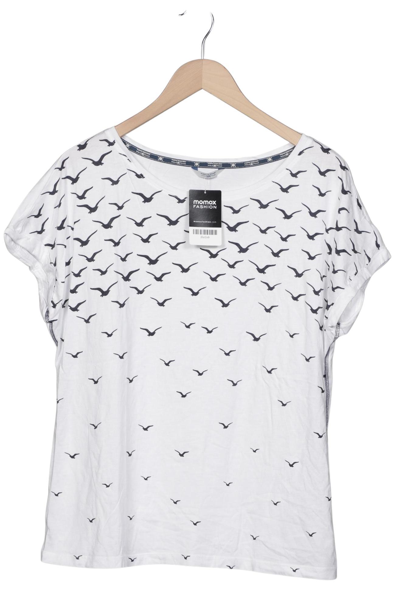 

Tom Tailor Damen T-Shirt, weiß, Gr. 44