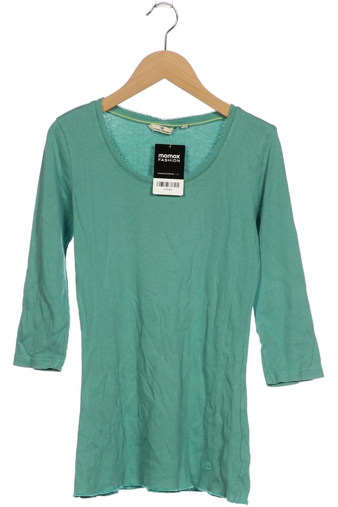 

Tom Tailor Damen Langarmshirt, grün, Gr. 42