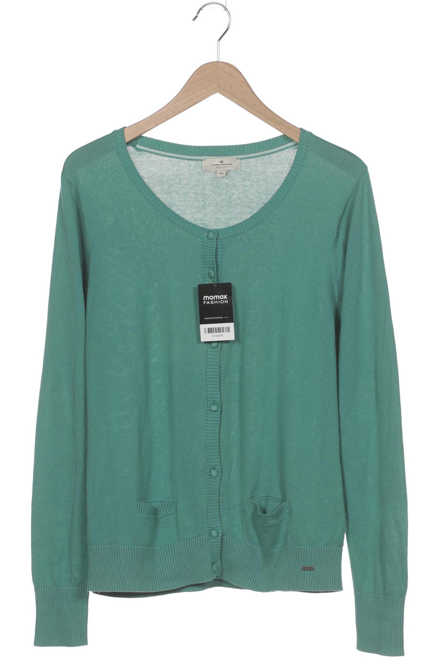 

Tom Tailor Damen Strickjacke, türkis, Gr. 46