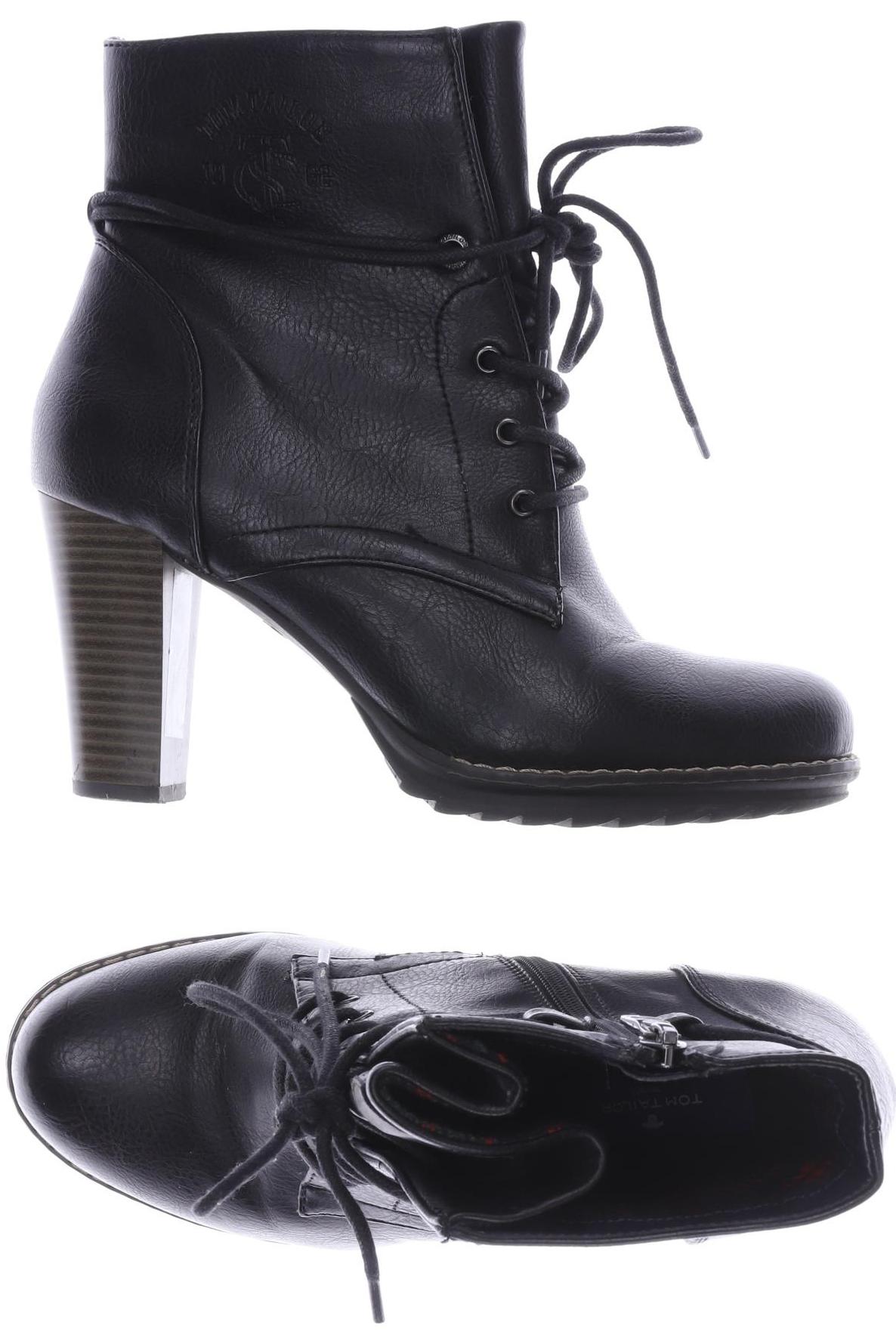 

Tom Tailor Damen Stiefelette, schwarz, Gr. 38