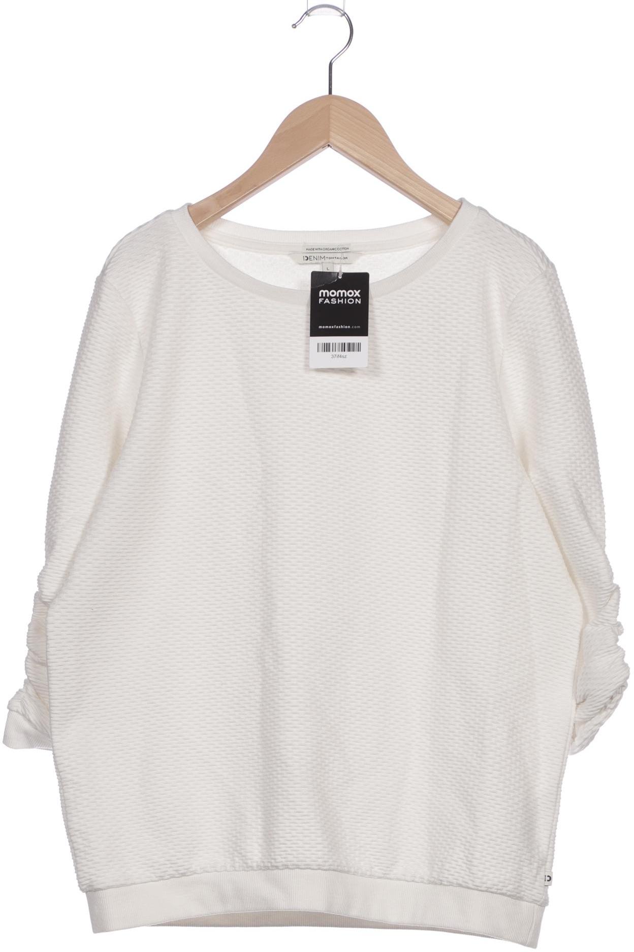 

Tom Tailor Damen Sweatshirt, weiß, Gr. 42