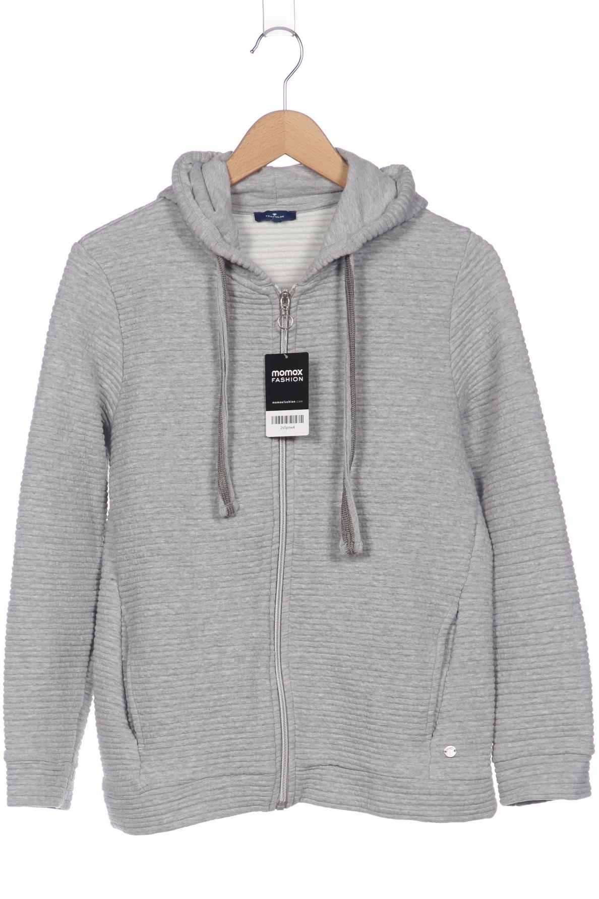 

Tom Tailor Damen Kapuzenpullover, grau, Gr. 42
