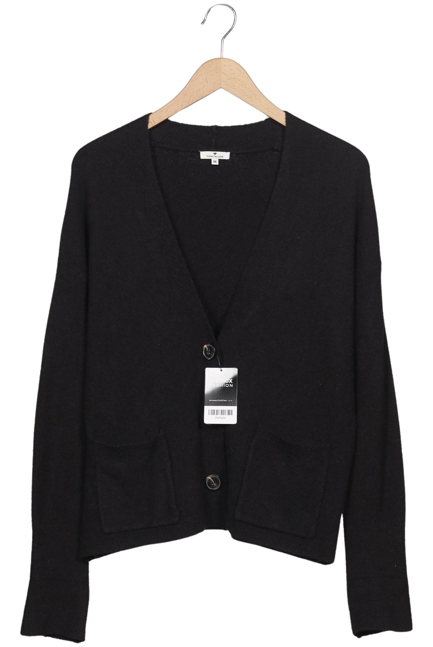 

Tom Tailor Damen Strickjacke, schwarz, Gr. 38