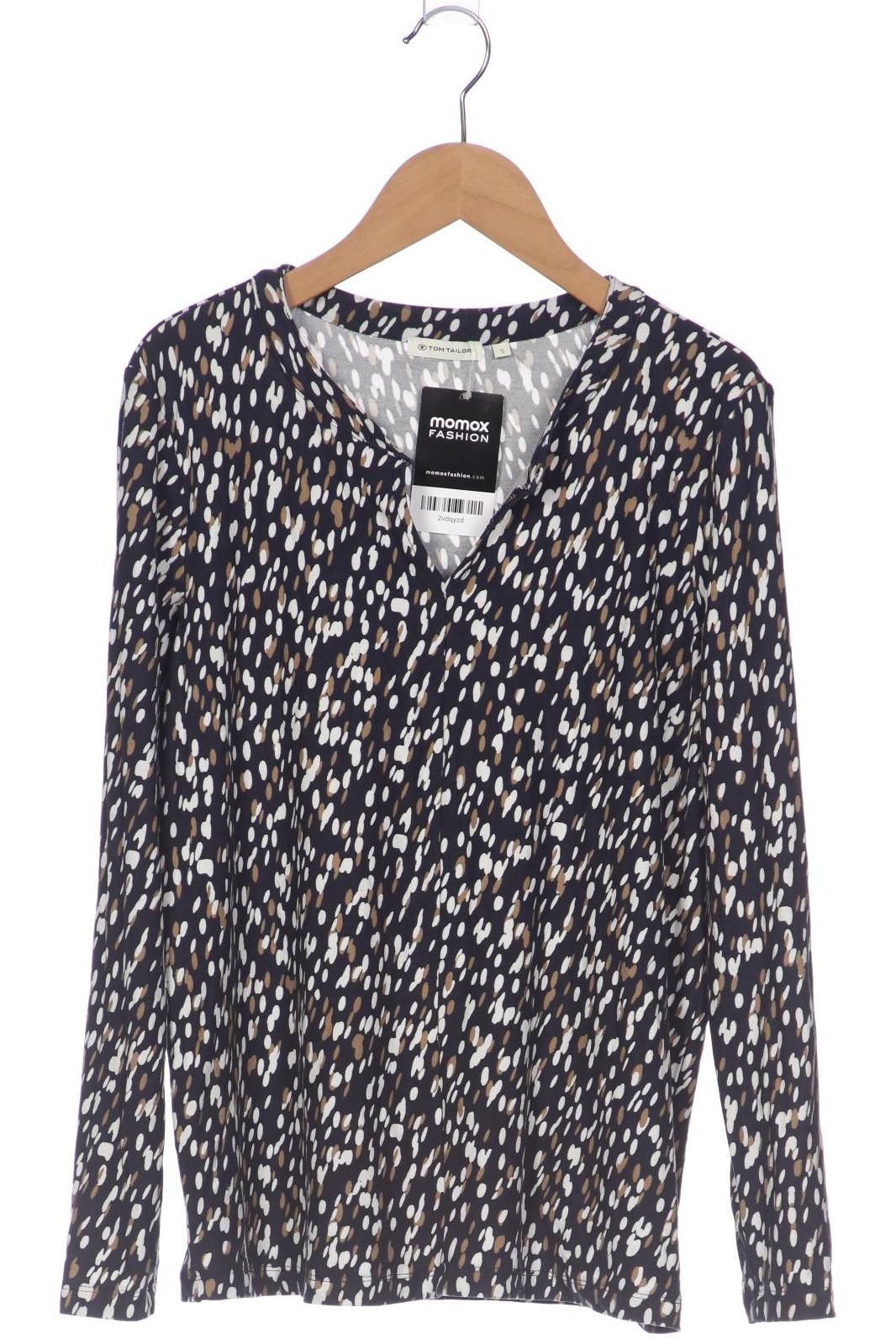 

Tom Tailor Damen Langarmshirt, marineblau, Gr. 36