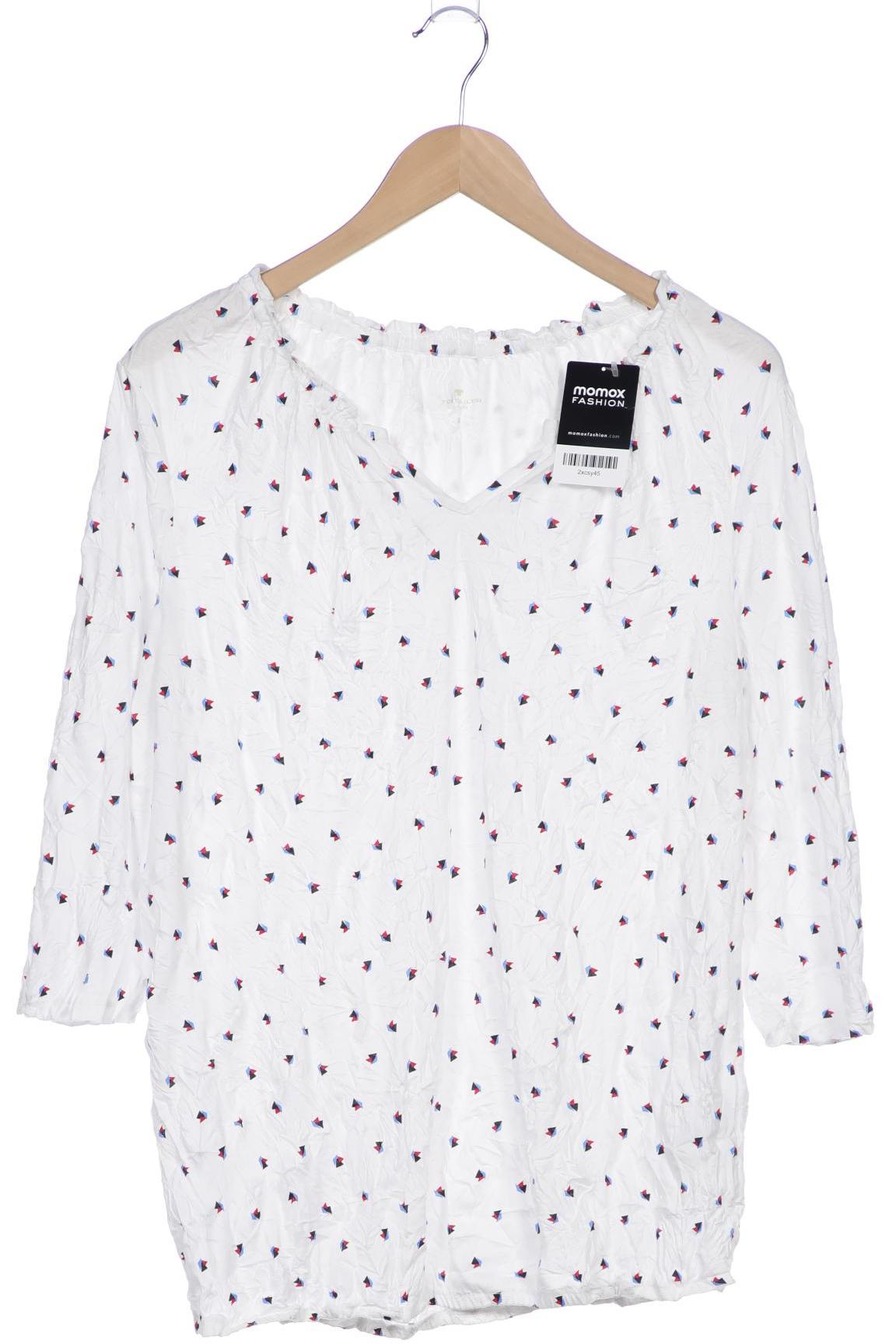 

Tom Tailor Damen Langarmshirt, weiß, Gr. 44