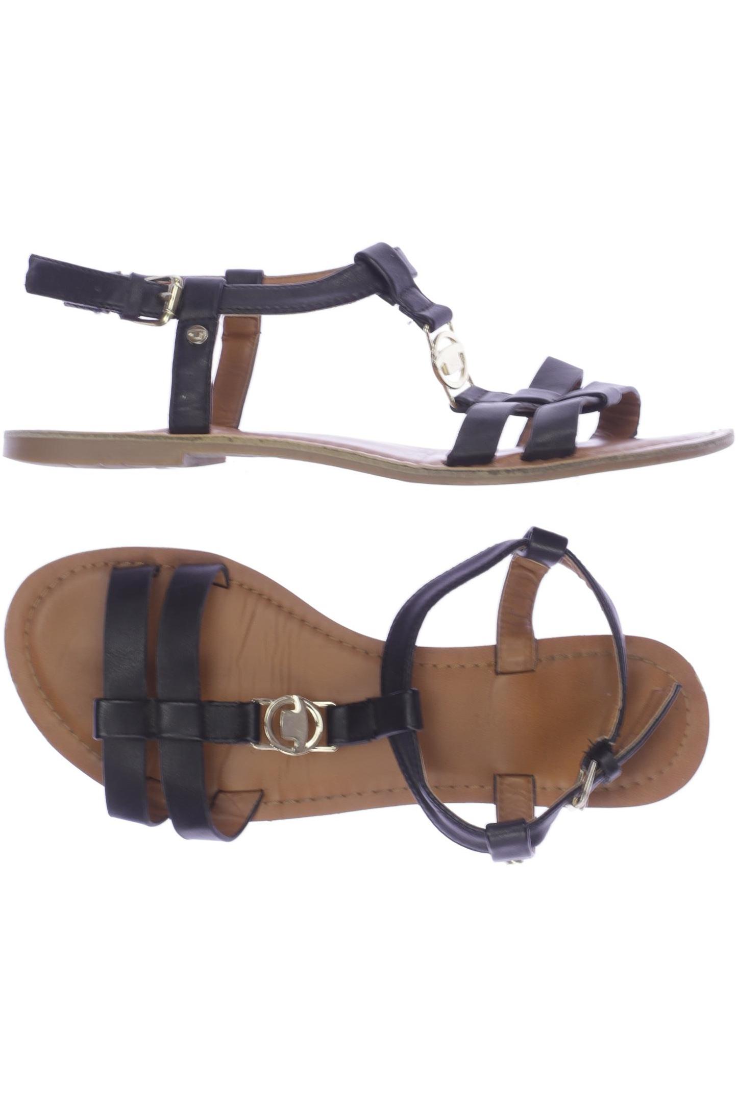 

Tom Tailor Damen Sandale, schwarz, Gr. 38