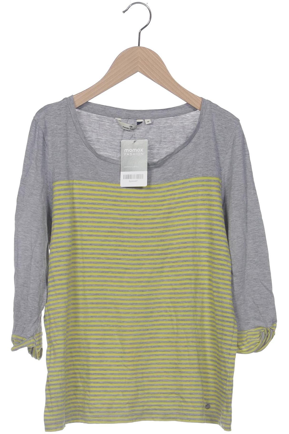 

Tom Tailor Damen Langarmshirt, grau, Gr. 38