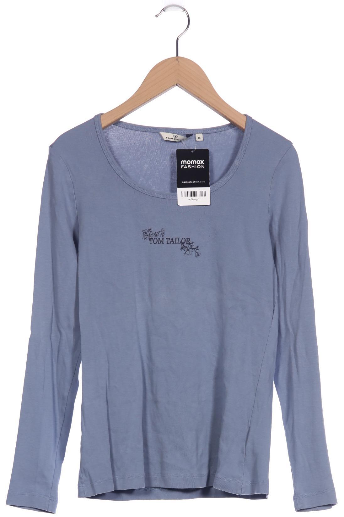 

Tom Tailor Damen Langarmshirt, blau, Gr. 38