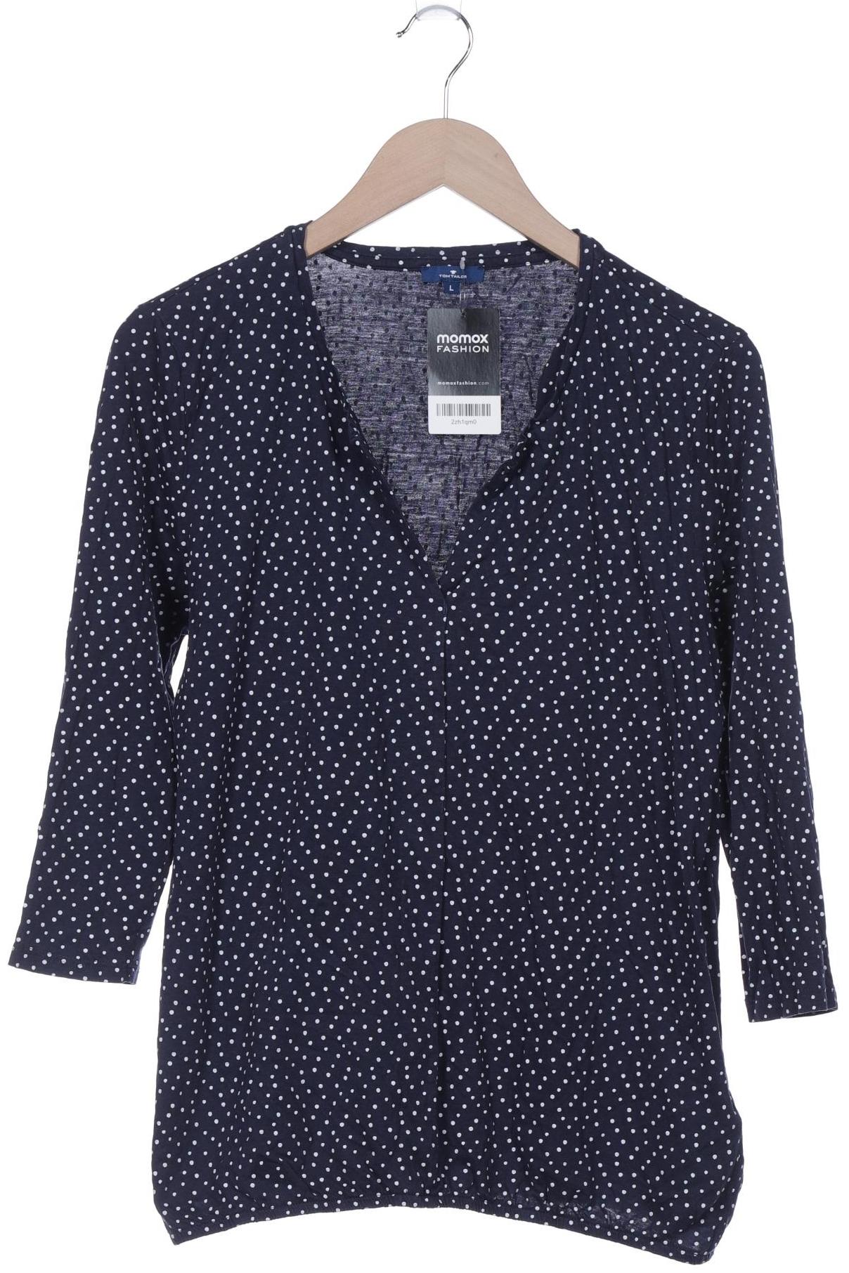 

Tom Tailor Damen Langarmshirt, marineblau, Gr. 42