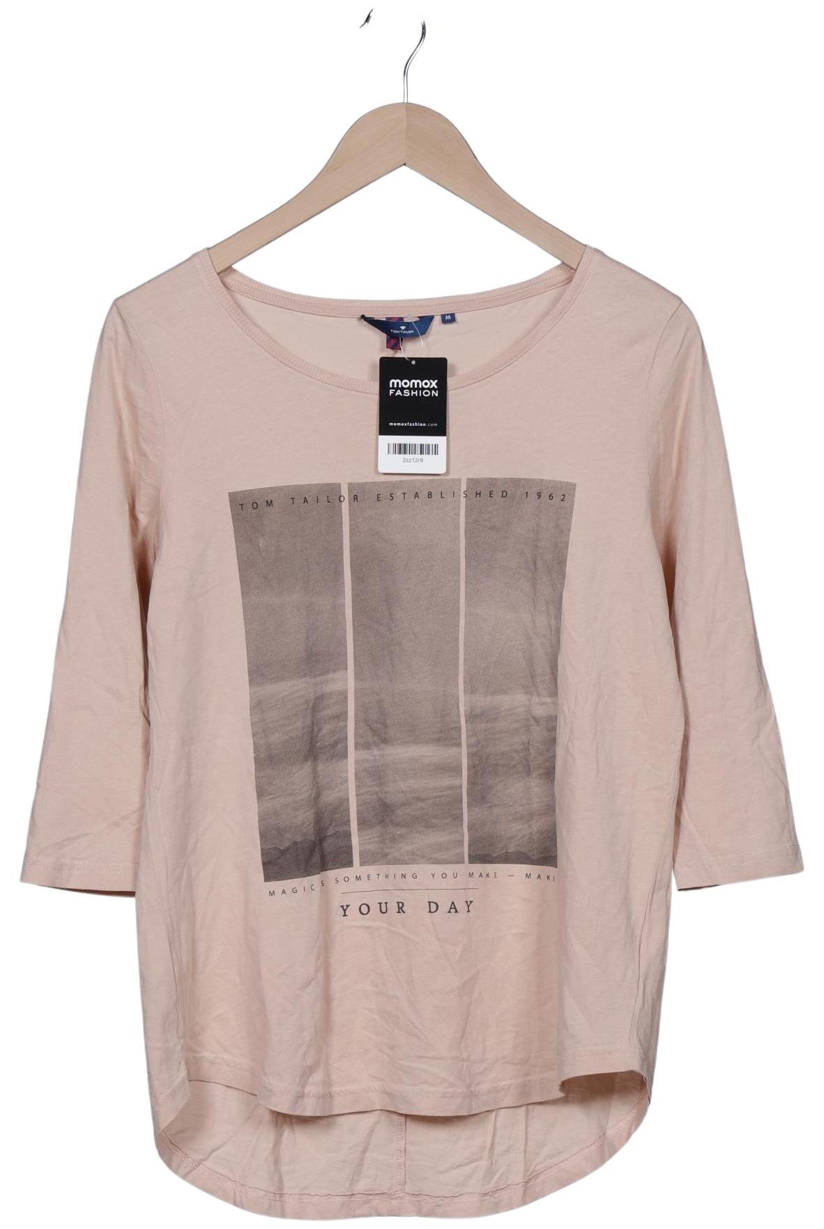 

Tom Tailor Damen Langarmshirt, orange, Gr. 38