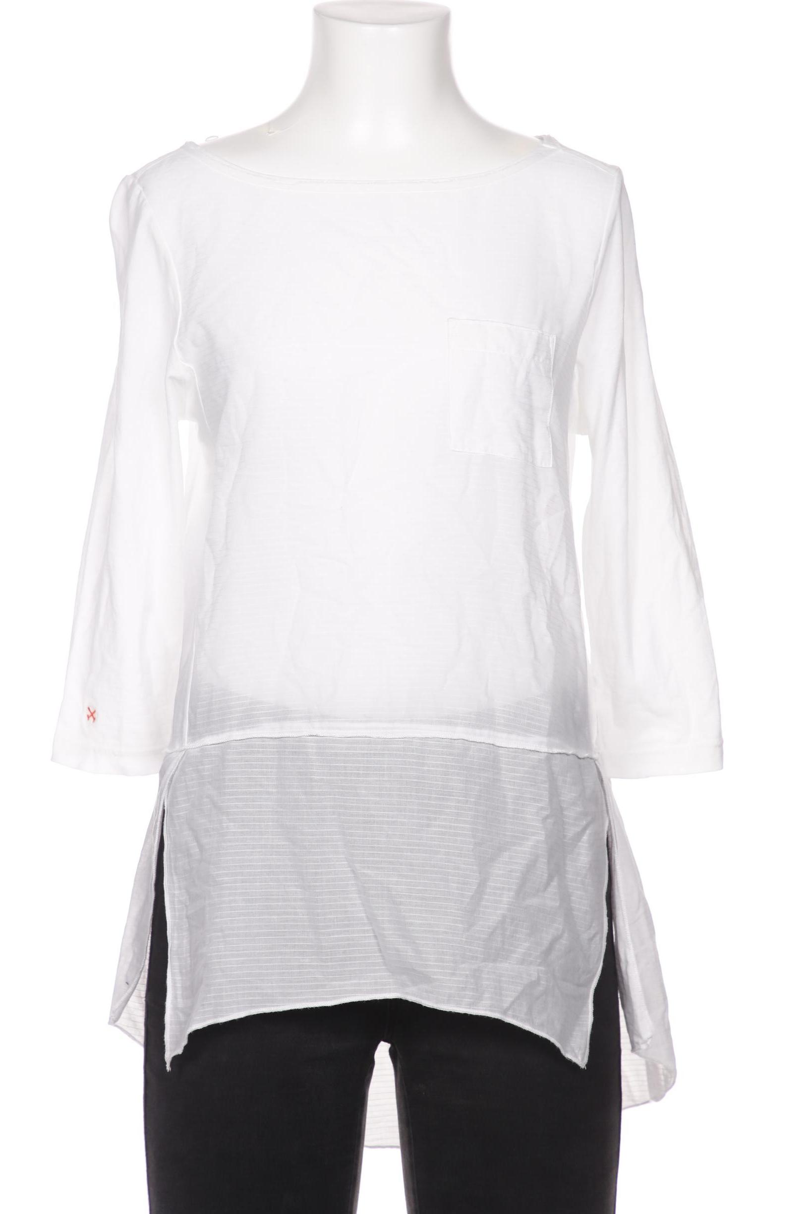 

Tom Tailor Damen Langarmshirt, weiß, Gr. 34