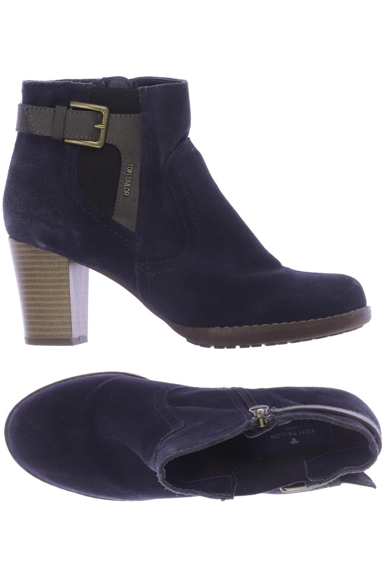 

Tom Tailor Damen Stiefelette, marineblau, Gr. 38
