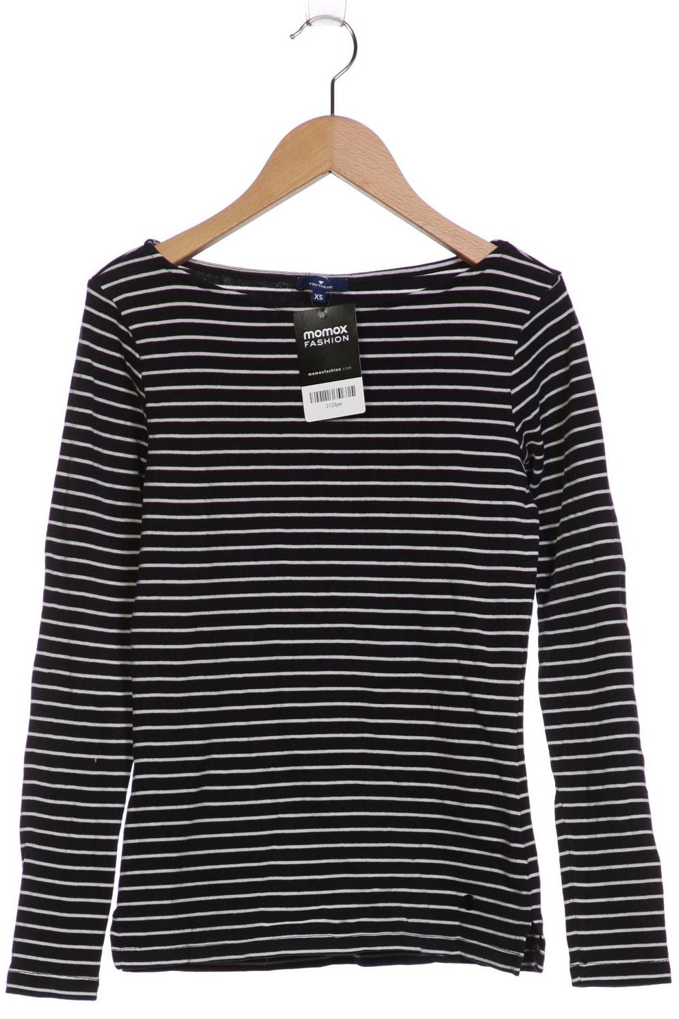 

Tom Tailor Damen Langarmshirt, schwarz, Gr. 34