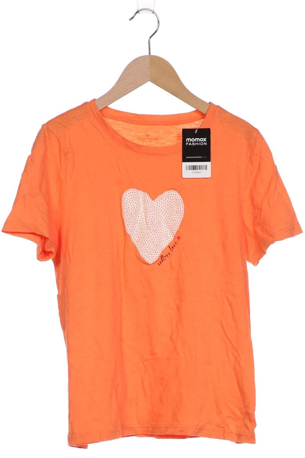 

Tom Tailor Damen T-Shirt, orange, Gr. 36