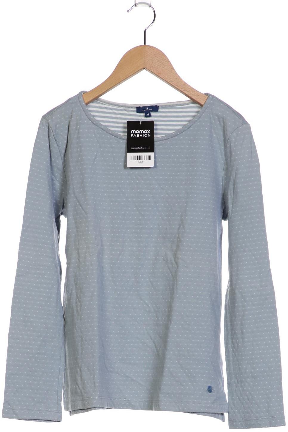 

Tom Tailor Damen Langarmshirt, hellblau, Gr. 38