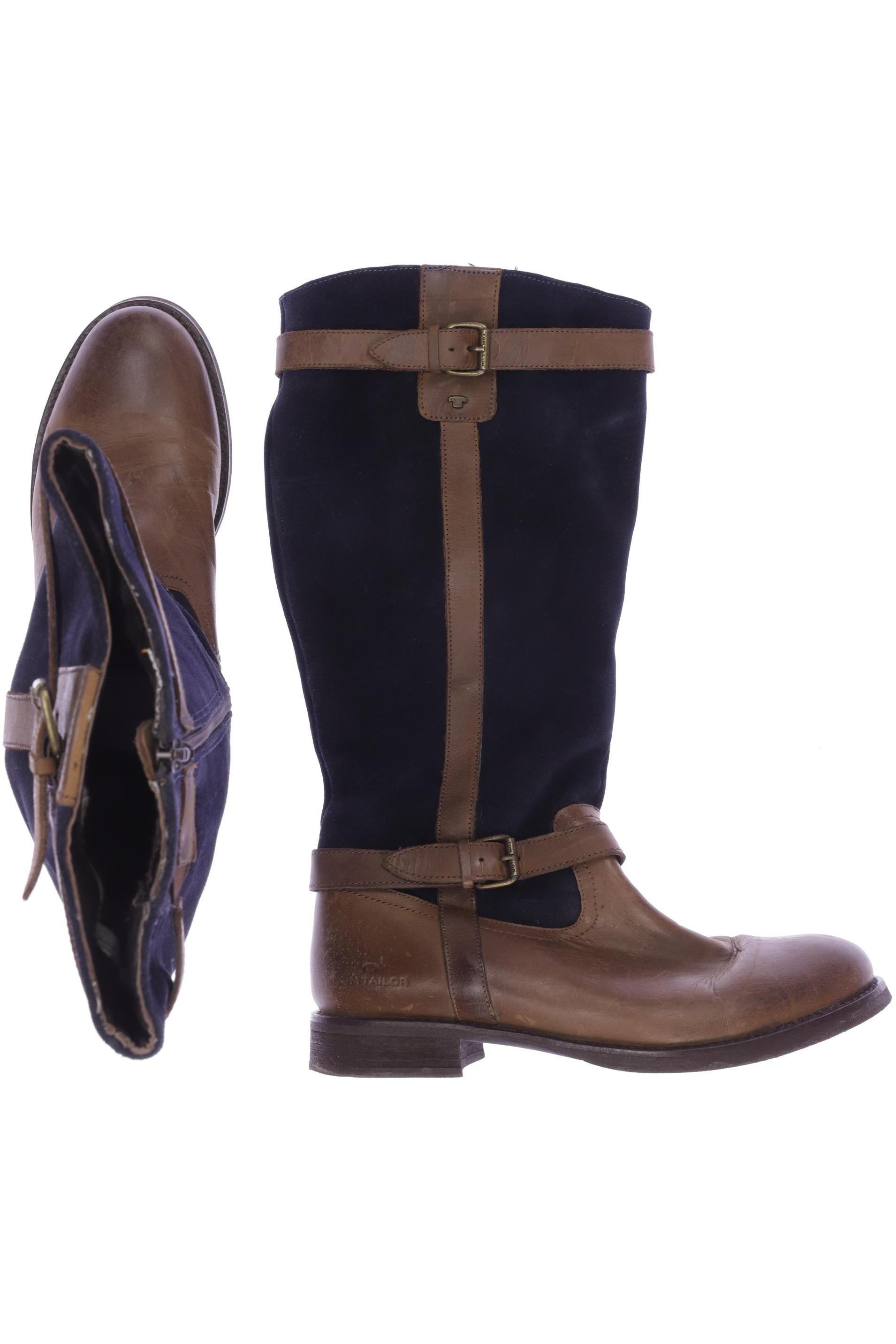 

Tom Tailor Damen Stiefel, marineblau, Gr. 42