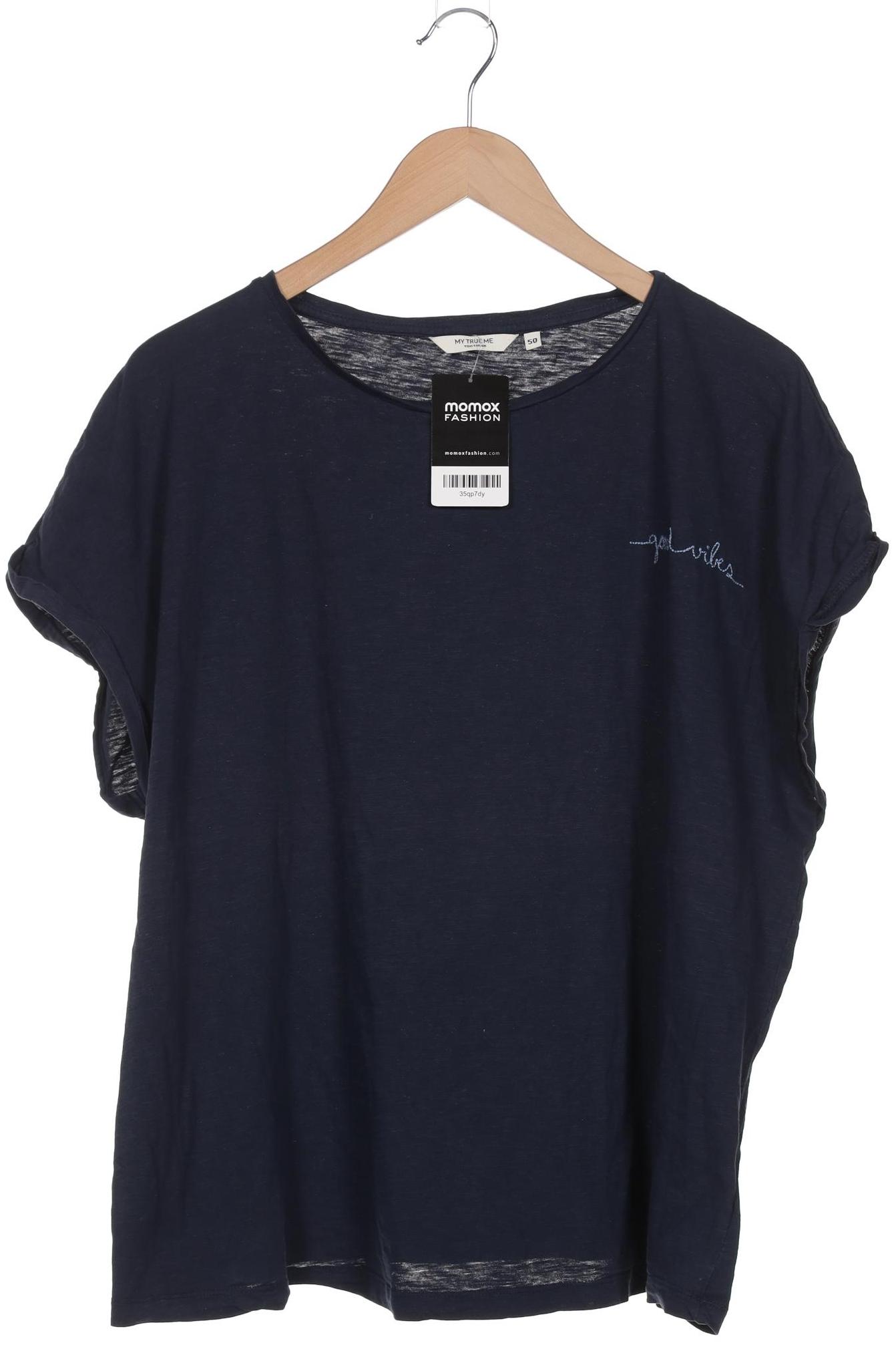

Tom Tailor Damen T-Shirt, marineblau, Gr. 50