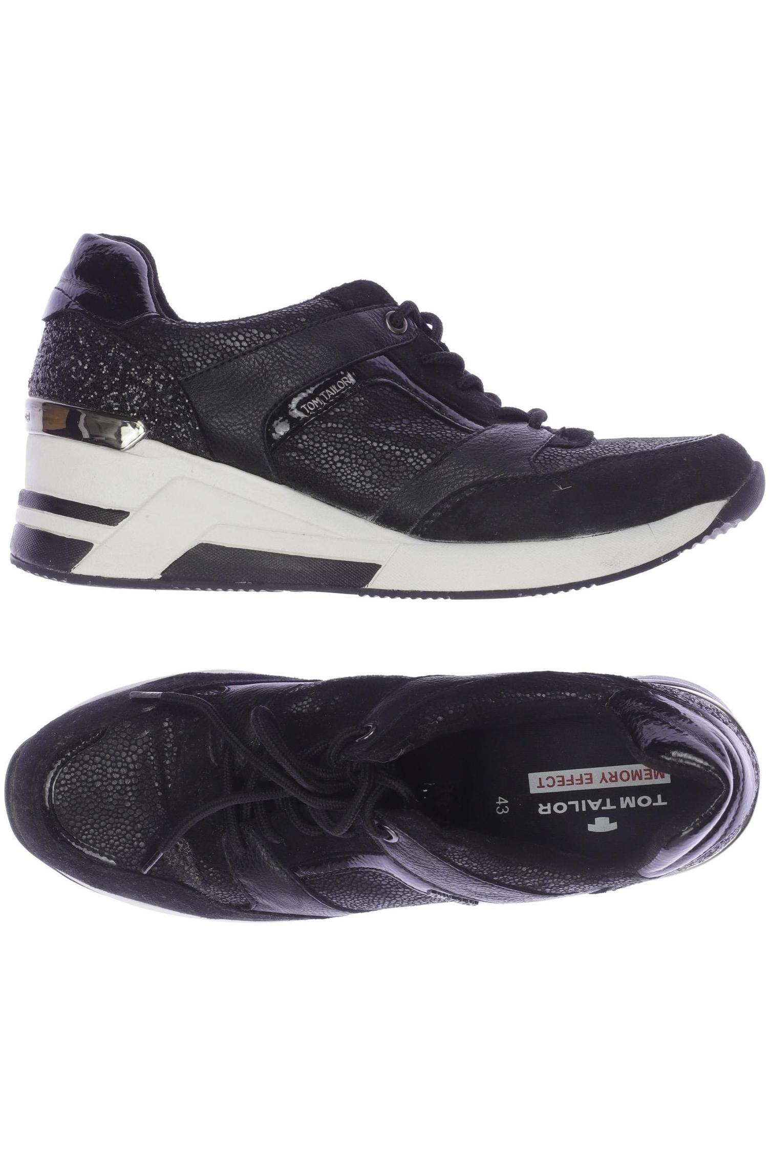 

Tom Tailor Damen Sneakers, schwarz, Gr. 43