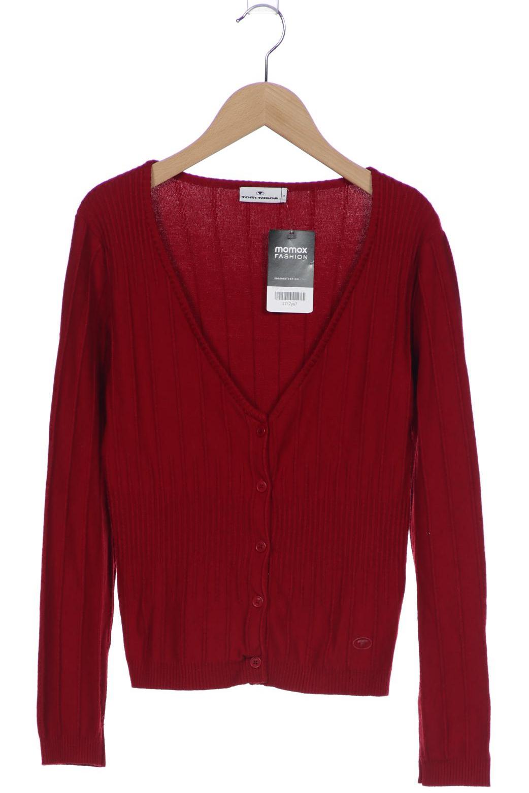 

Tom Tailor Damen Strickjacke, rot, Gr. 36