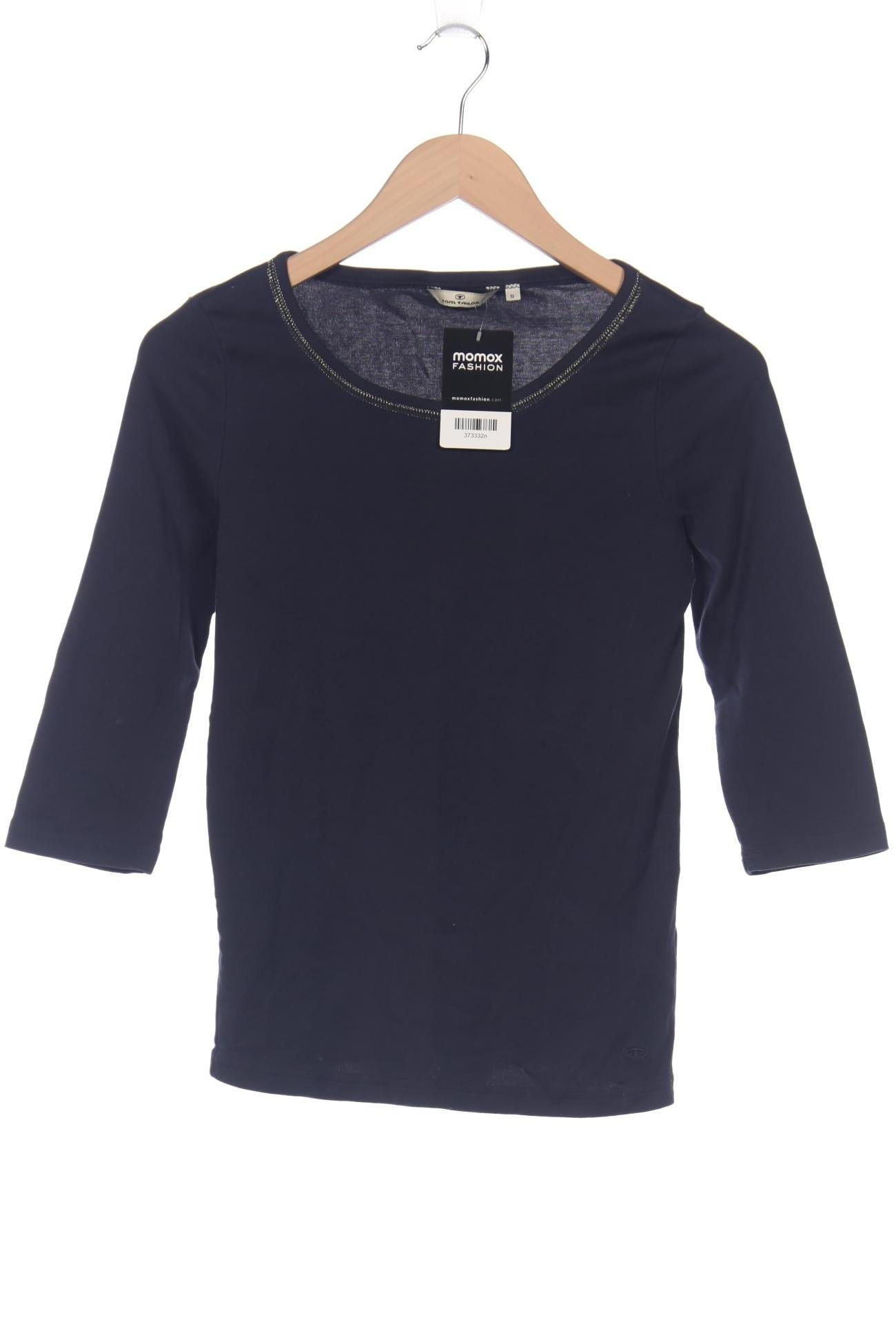 

Tom Tailor Damen Langarmshirt, marineblau, Gr. 36