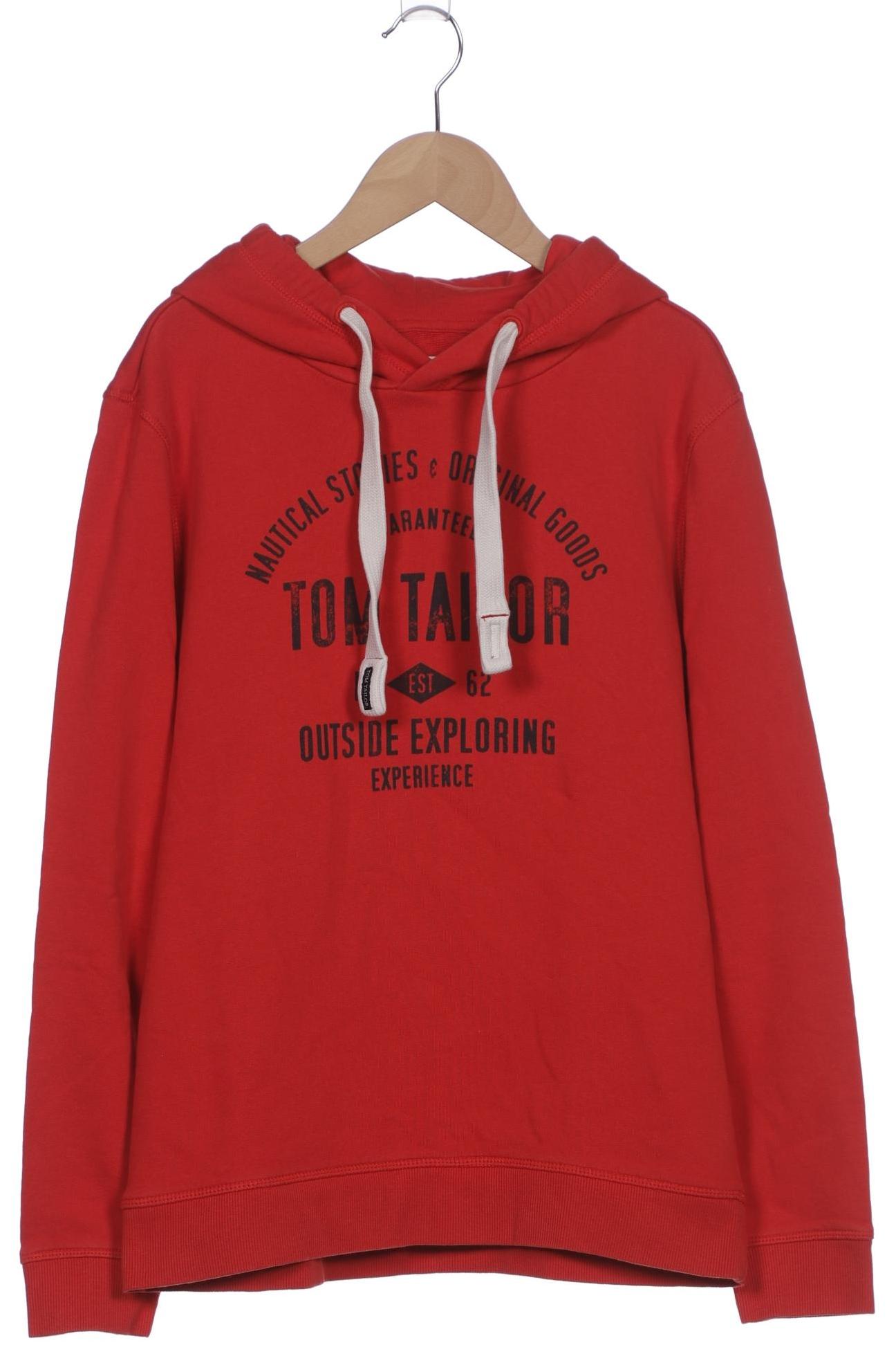 

Tom Tailor Damen Kapuzenpullover, rot, Gr. 38
