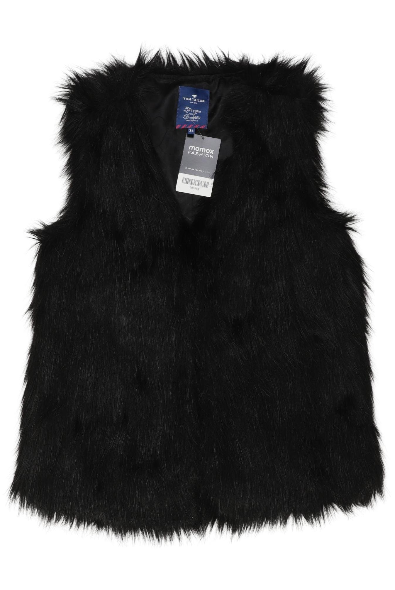 

Tom Tailor Damen Weste, schwarz, Gr. 36