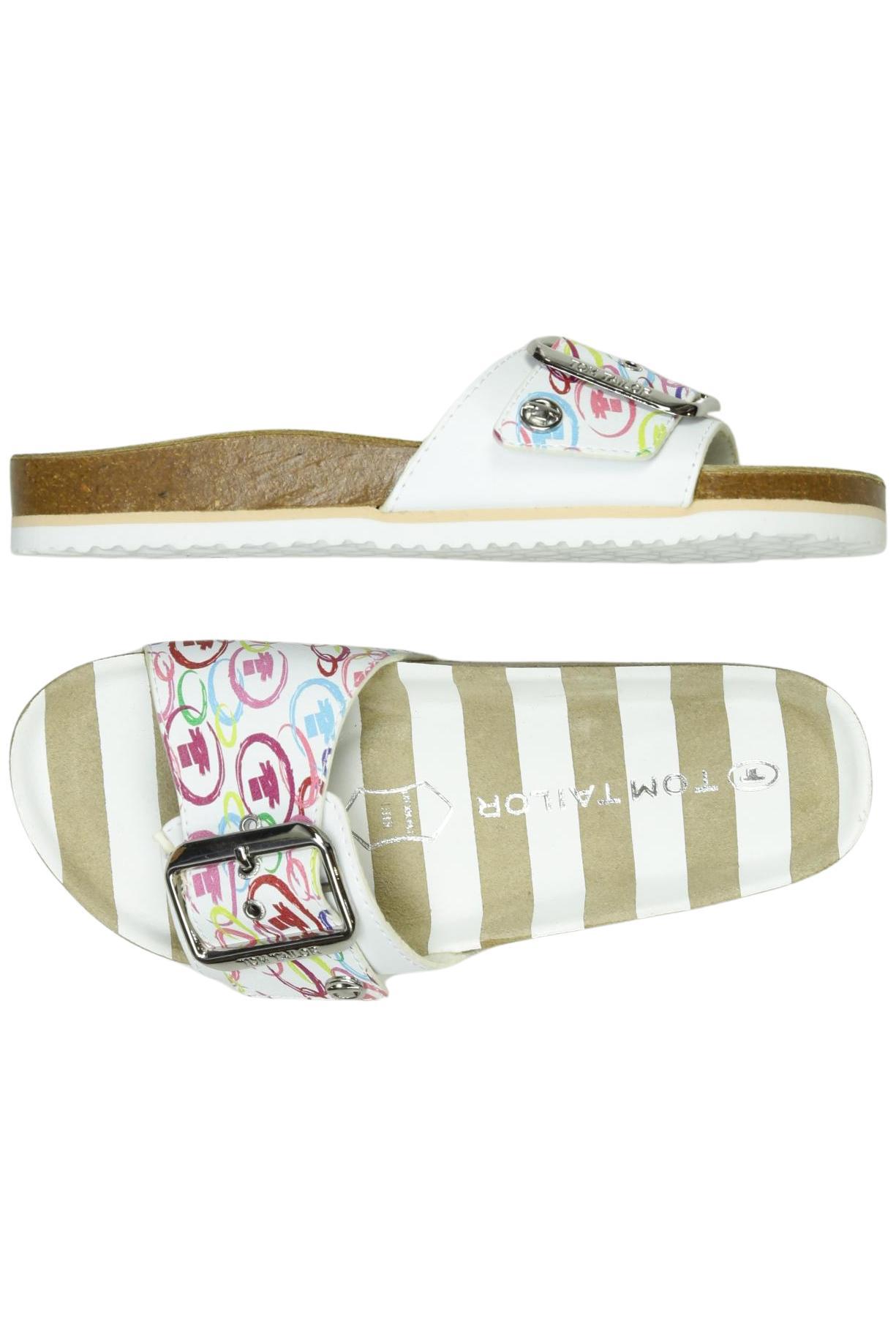 

Tom Tailor Damen Sandale, weiß, Gr. 37