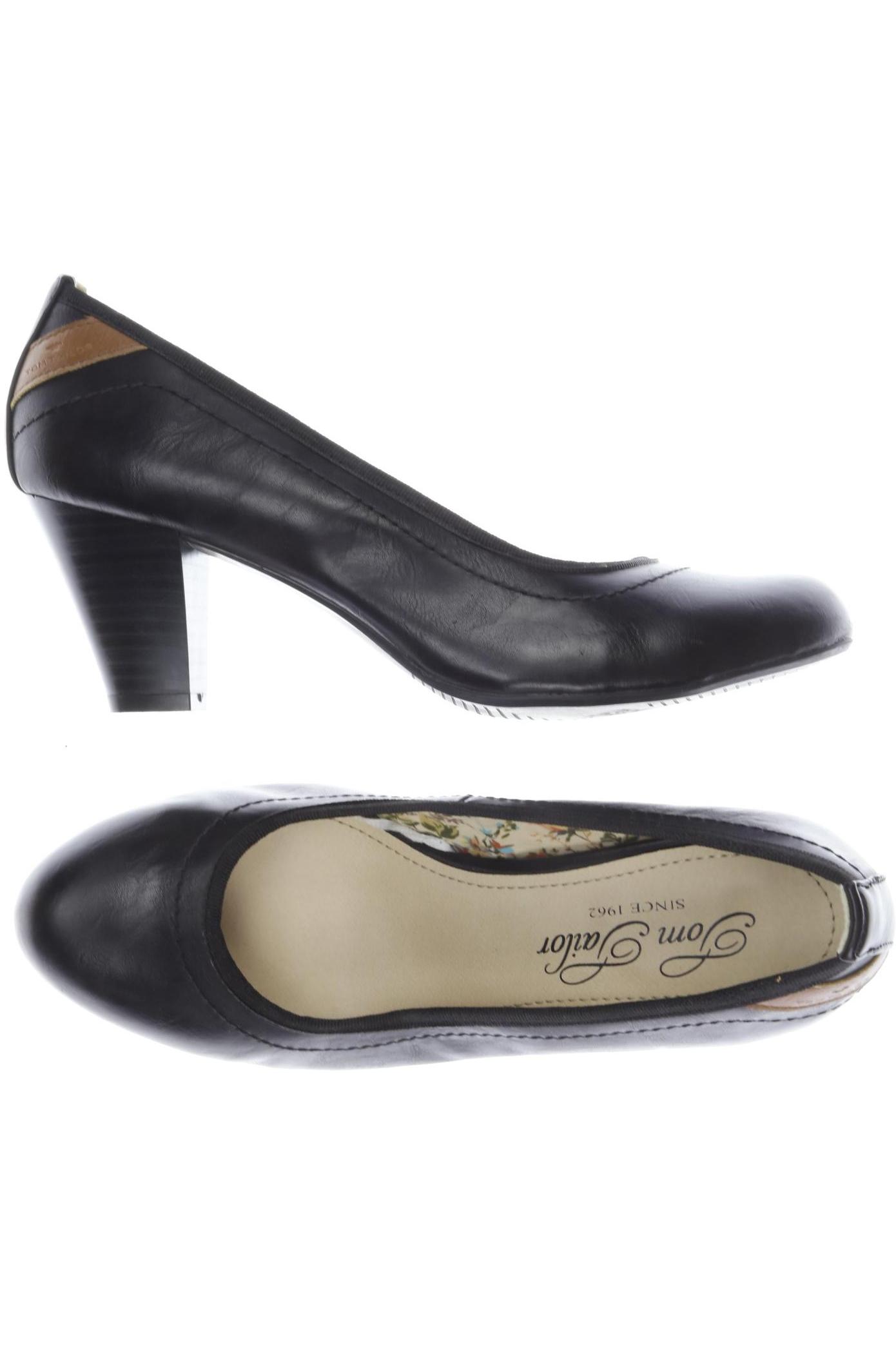 

Tom Tailor Damen Pumps, schwarz, Gr. 39