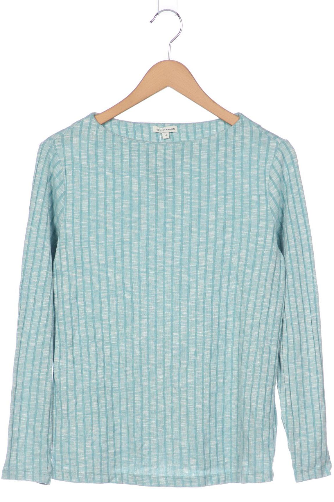 

Tom Tailor Damen Langarmshirt, türkis, Gr. 38