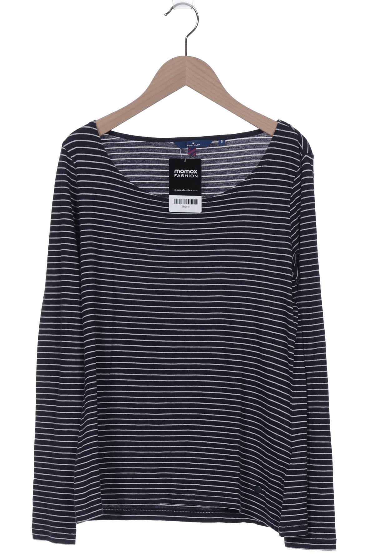 

Tom Tailor Damen Langarmshirt, marineblau, Gr. 36