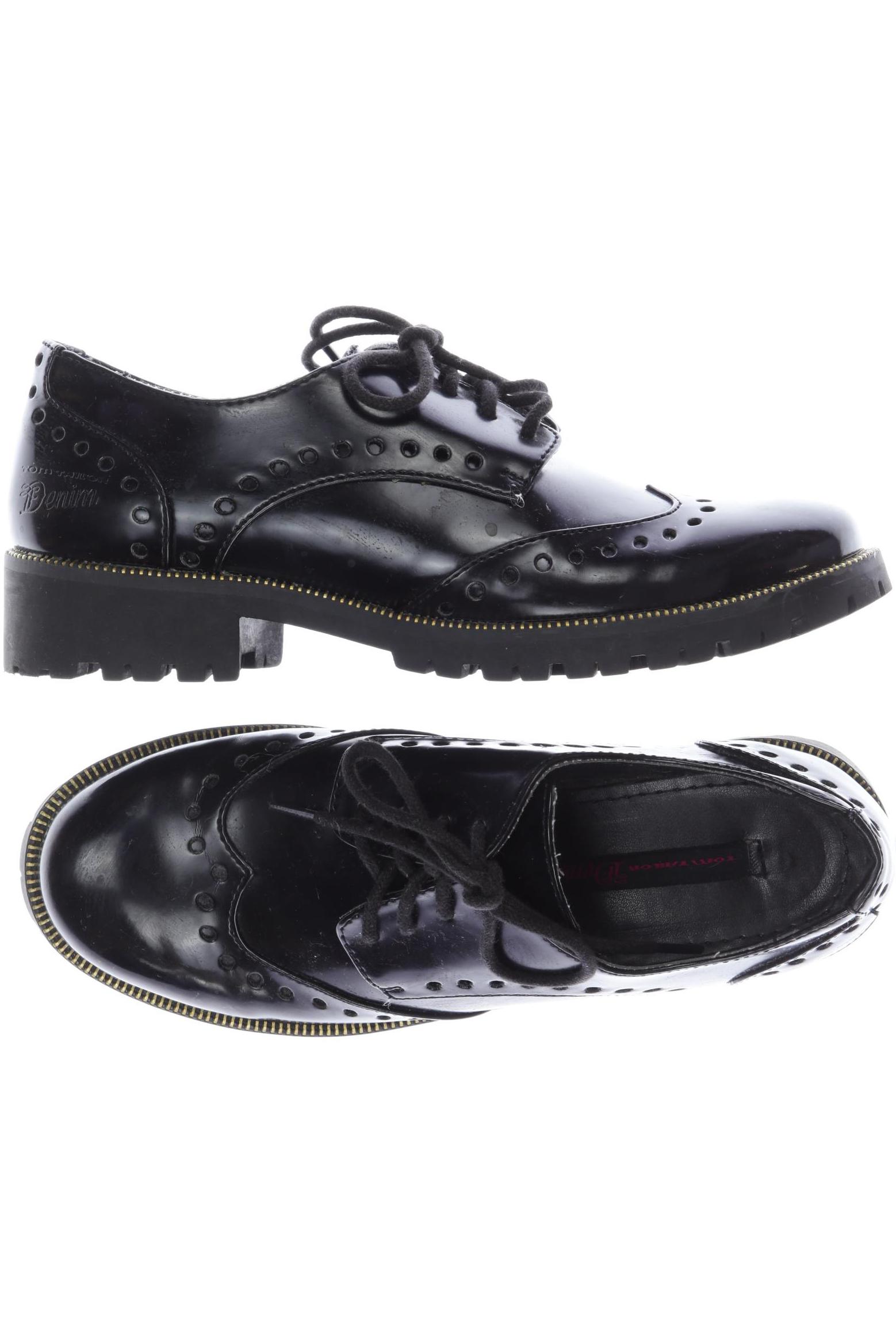 

Tom Tailor Damen Halbschuh, schwarz, Gr. 37