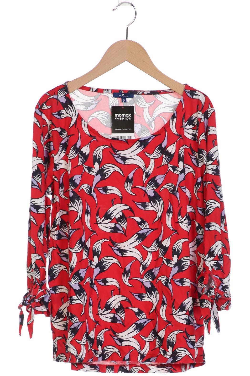 

Tom Tailor Damen Langarmshirt, rot, Gr. 36