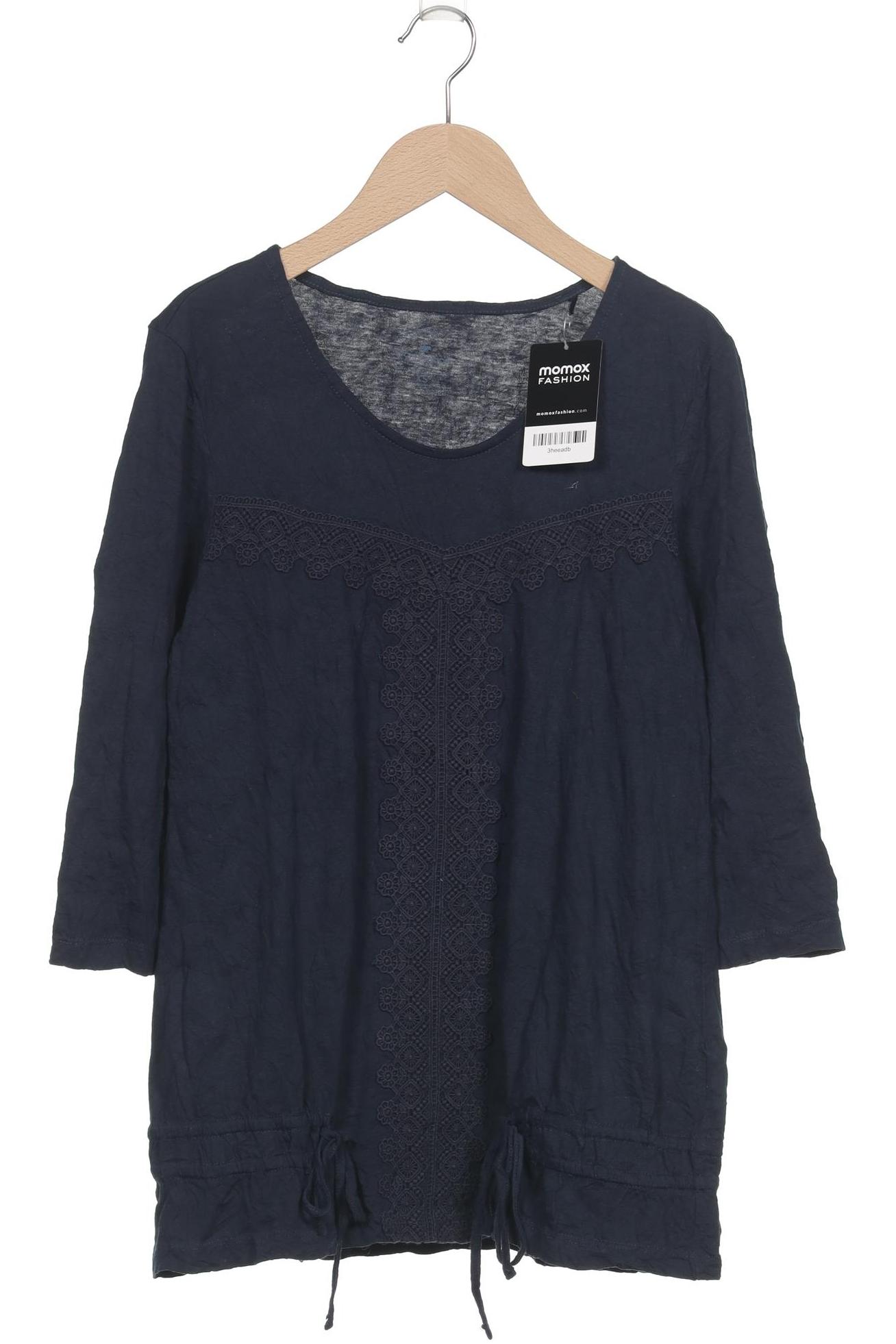 

Tom Tailor Damen Langarmshirt, marineblau, Gr. 34