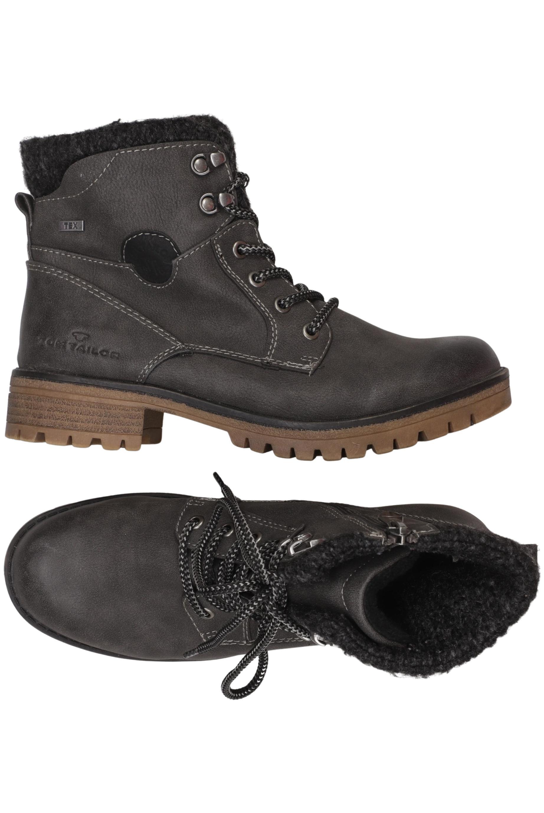 

Tom Tailor Damen Stiefelette, grau, Gr. 39