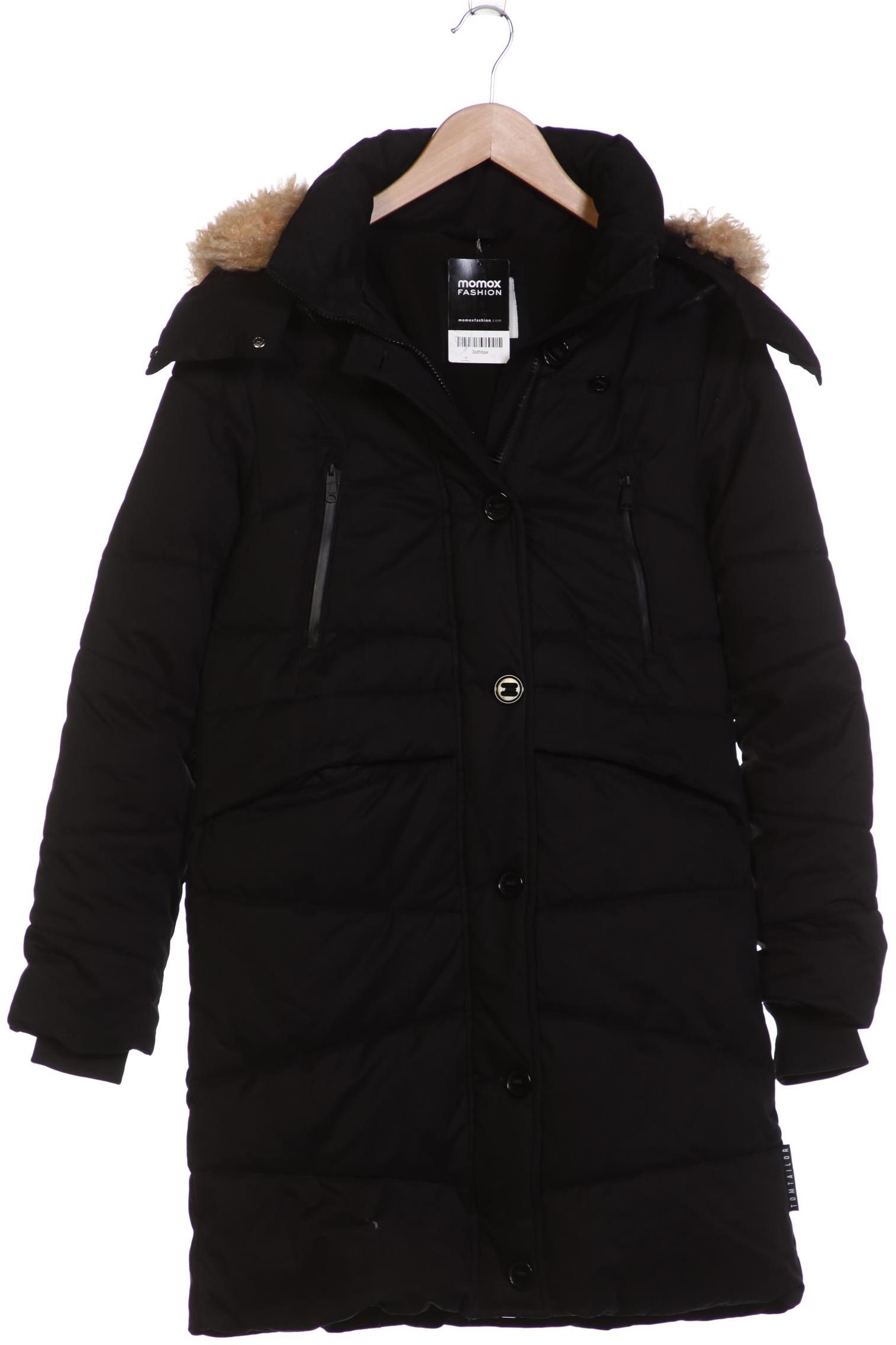 

Tom Tailor Damen Mantel, schwarz, Gr. 34