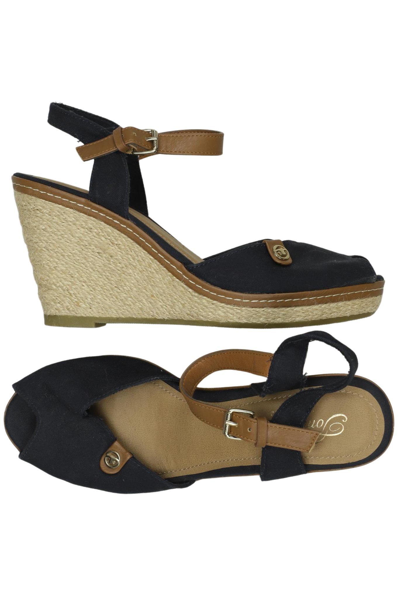 

Tom Tailor Damen Sandale, marineblau, Gr. 41