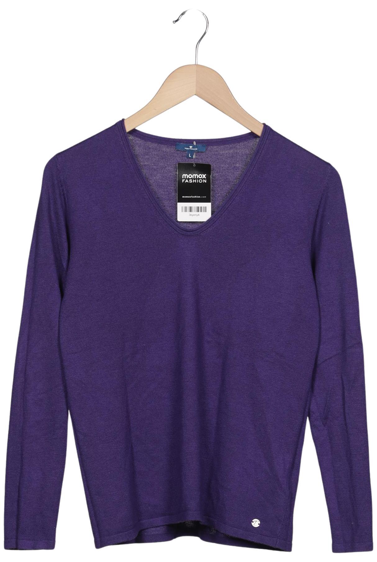 

Tom Tailor Damen Pullover, flieder, Gr. 42