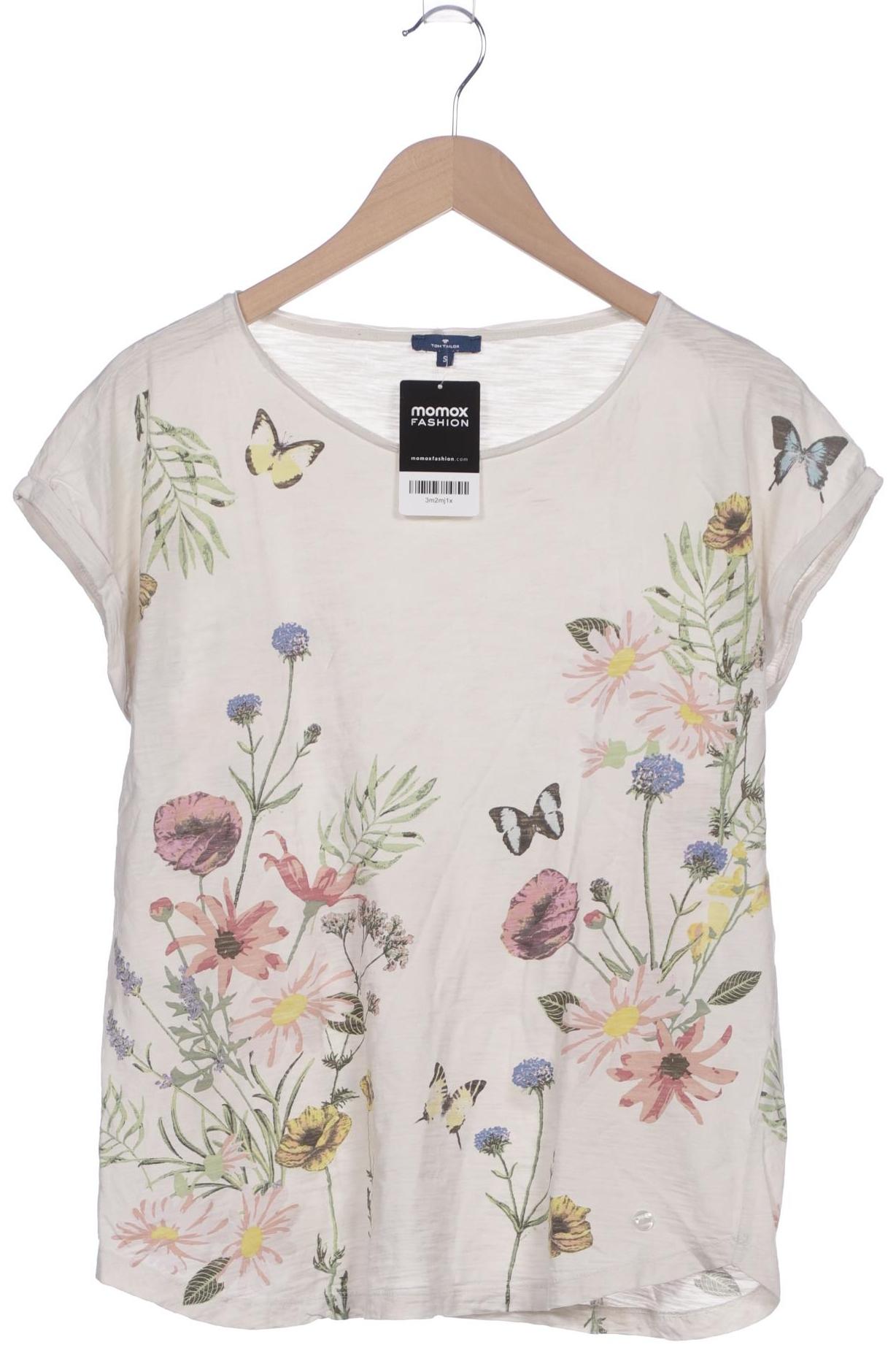 

Tom Tailor Damen T-Shirt, cremeweiß, Gr. 36