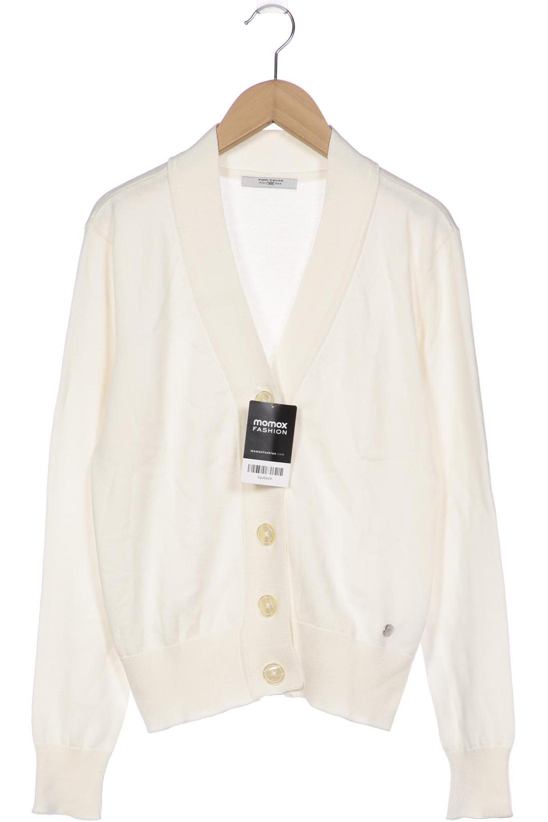 

Tom Tailor Damen Strickjacke, cremeweiß