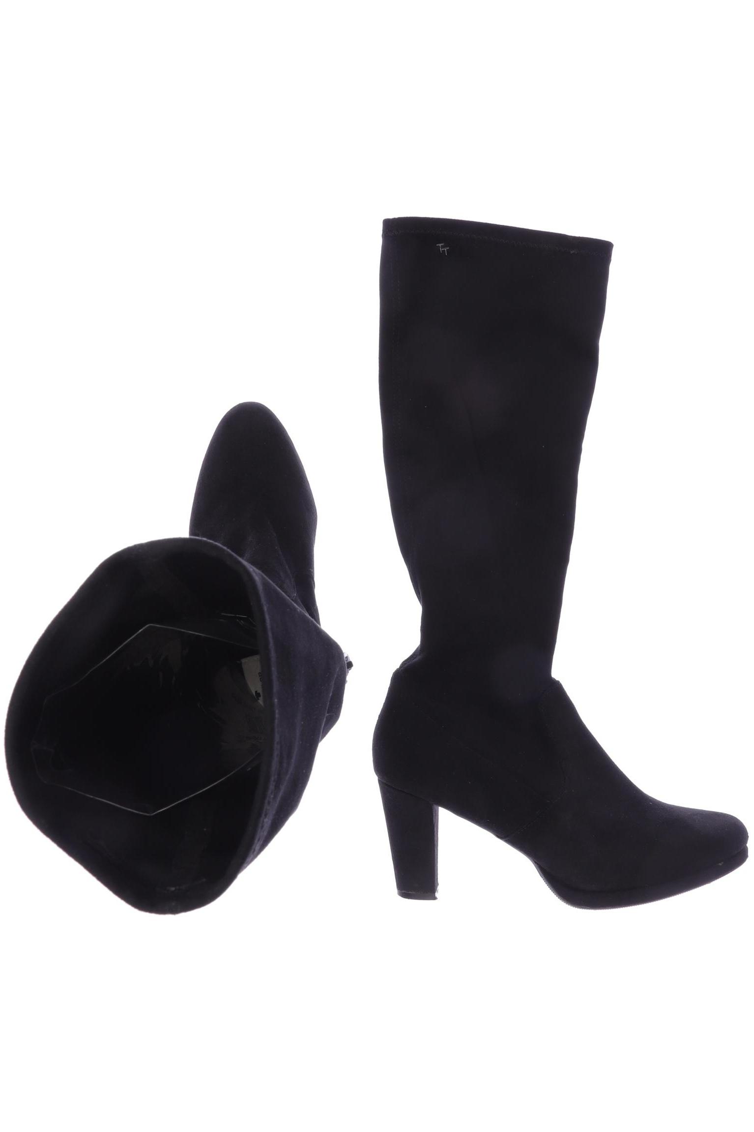 

Tom Tailor Damen Stiefel, schwarz